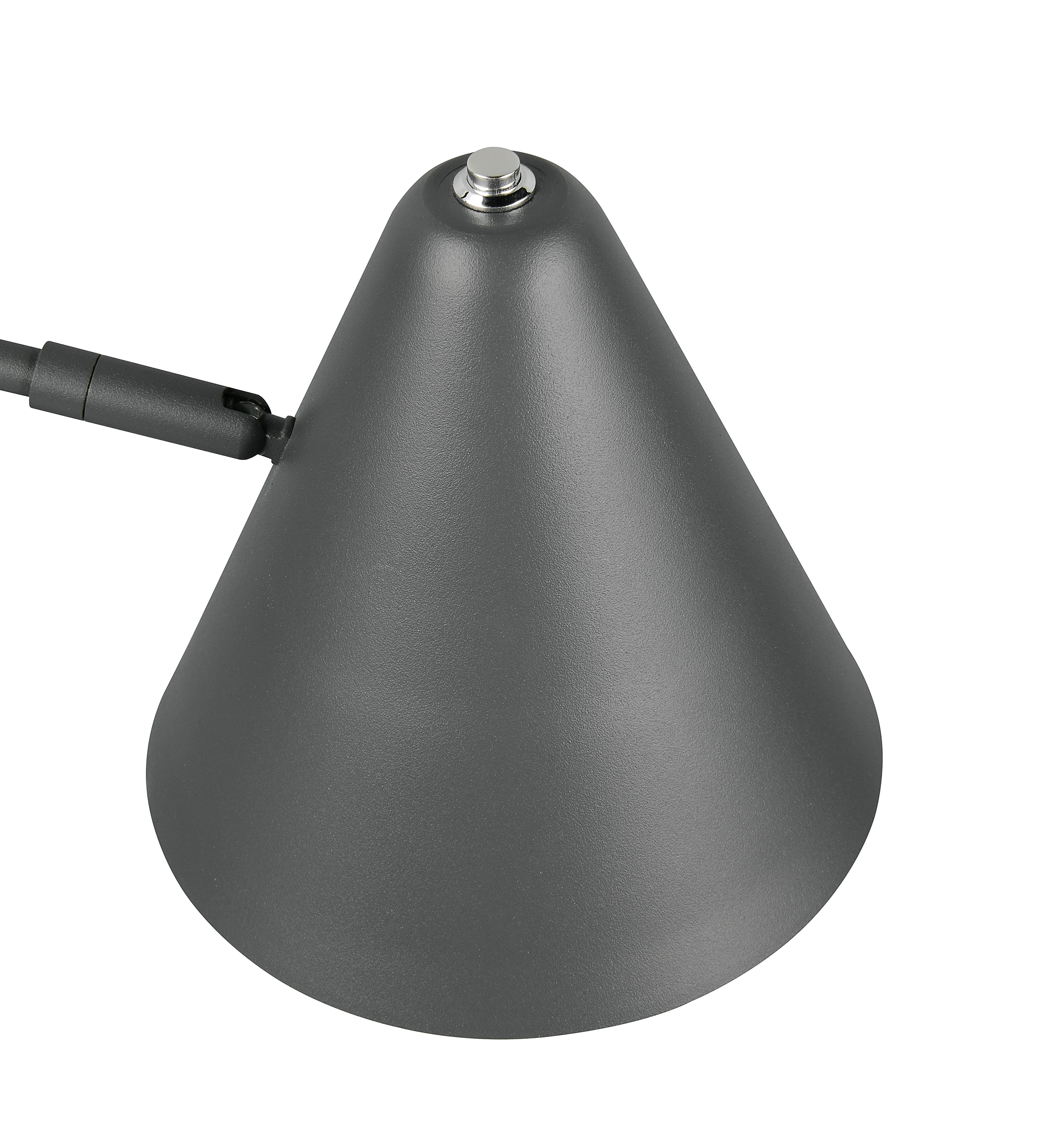 1-Light Cosima Wall Lamp Iron Dark Grey