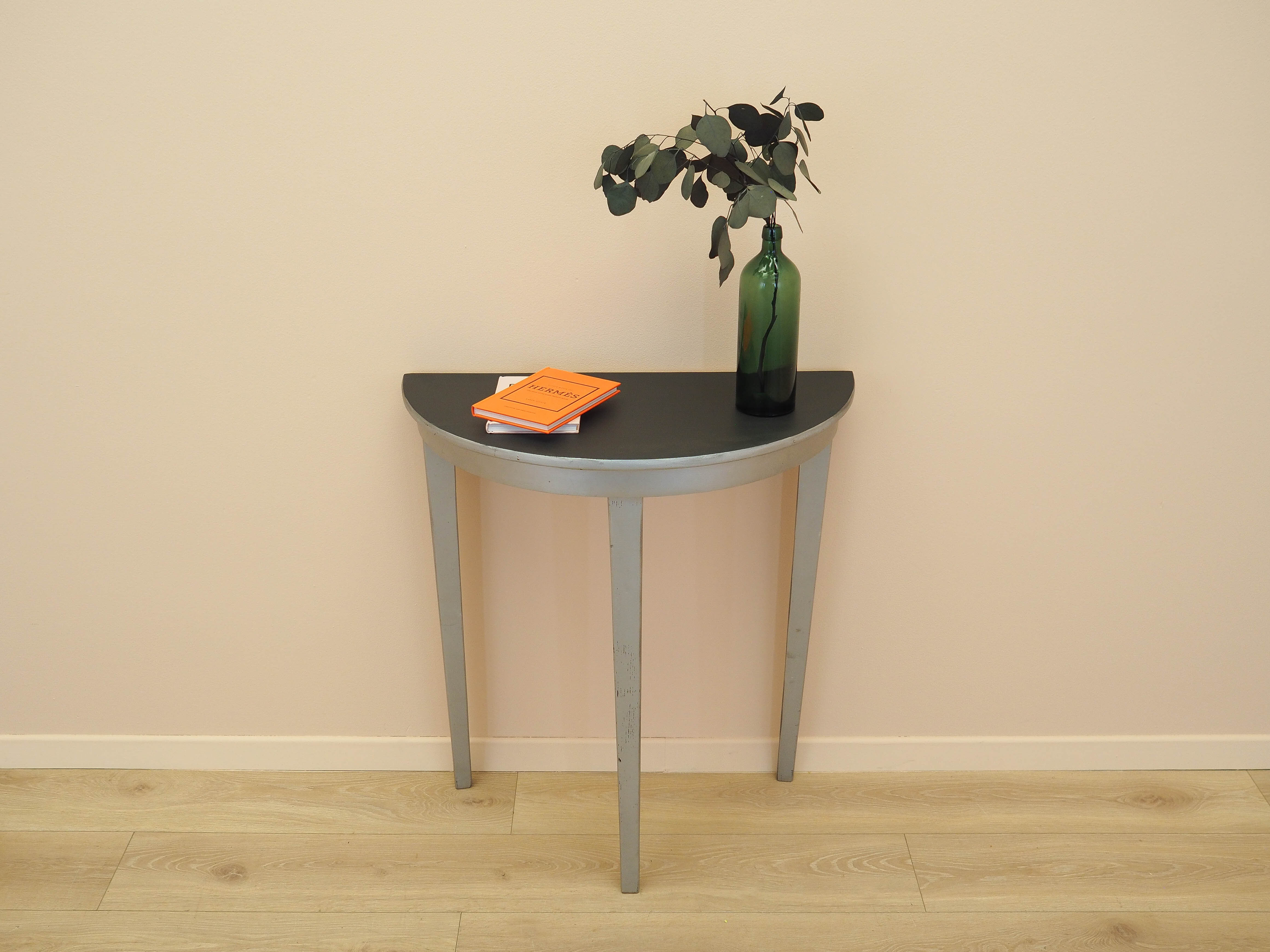 Pine wood console table 1960s