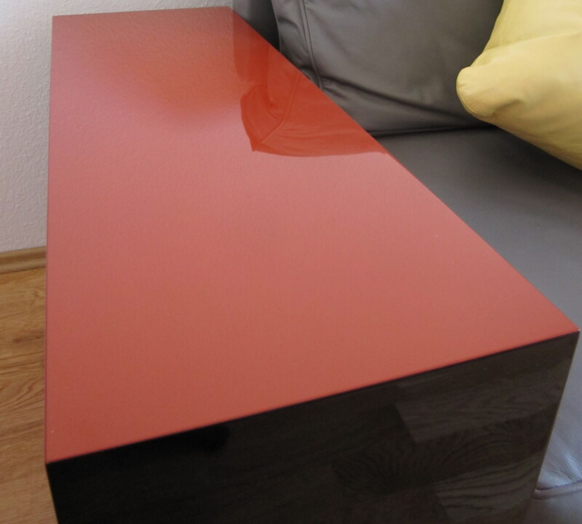 Lota Sofa Leder Grau