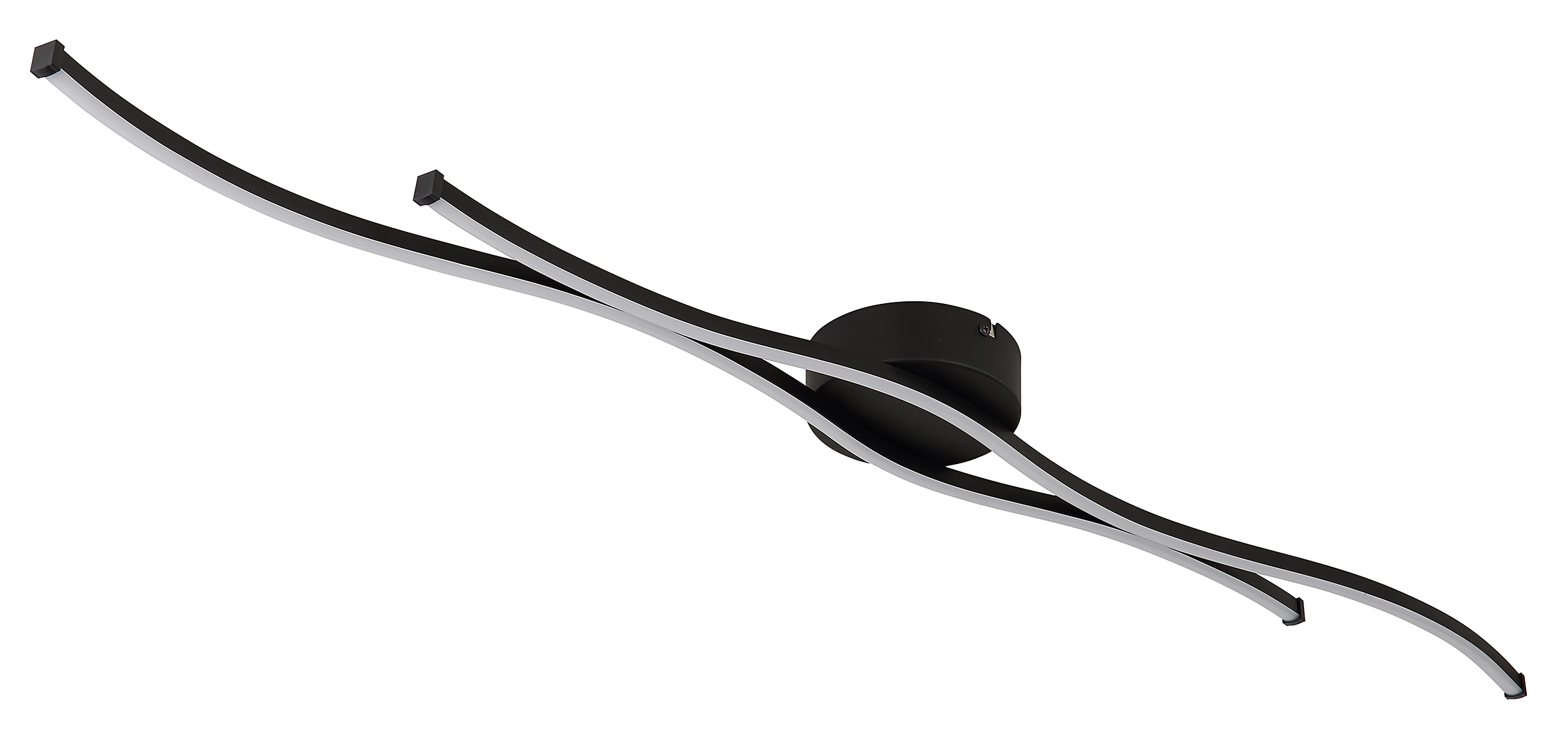LED Ceiling Light Boyd 1-Light Acrylic Glass Iron 110 cm