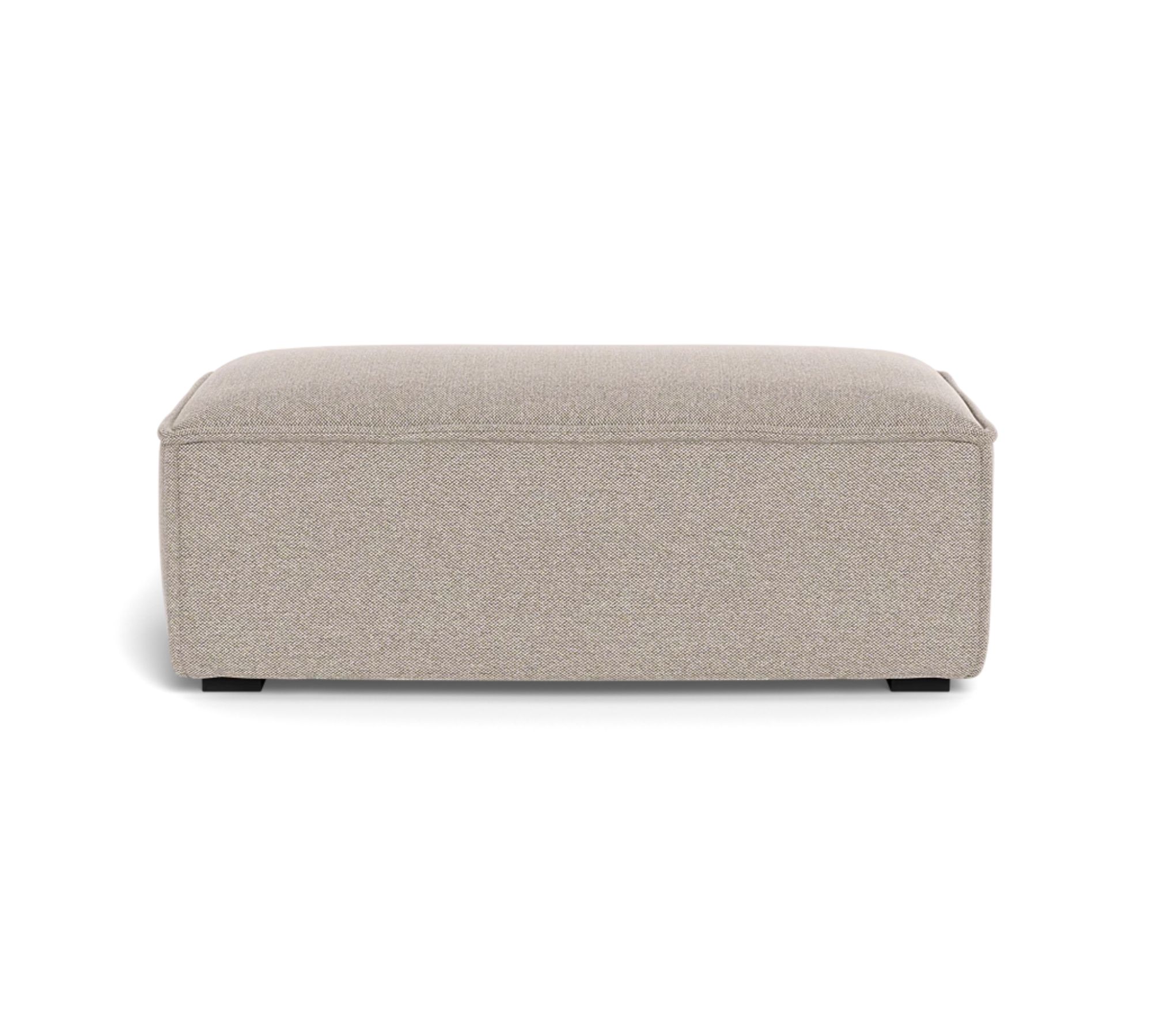 Daphne Fußhocker Modul Agnes Brown