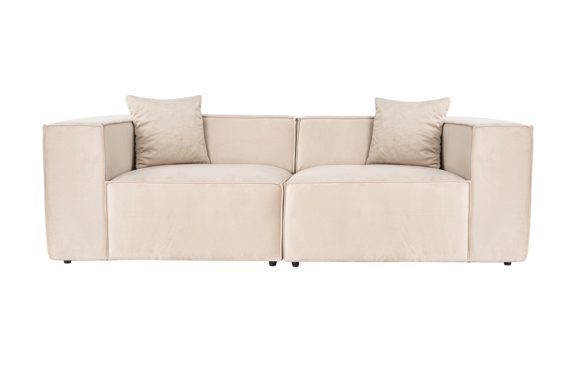 Lora 2-seater sofa cream
