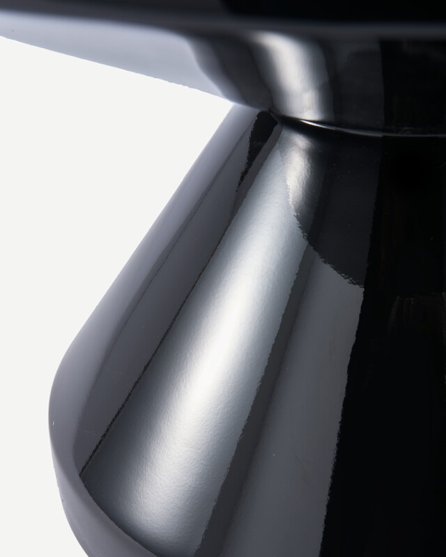 Zig Zag Coffee Table Black