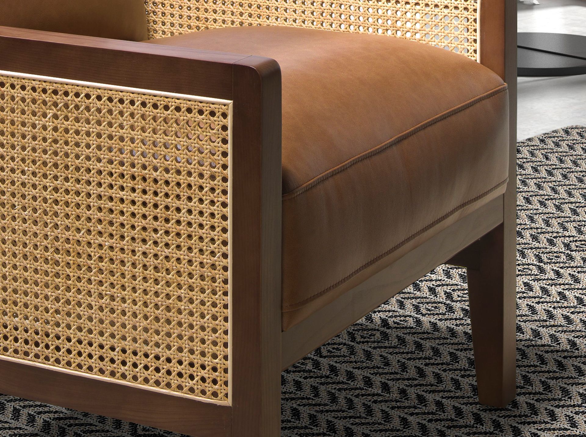 Sessel Leder Braun