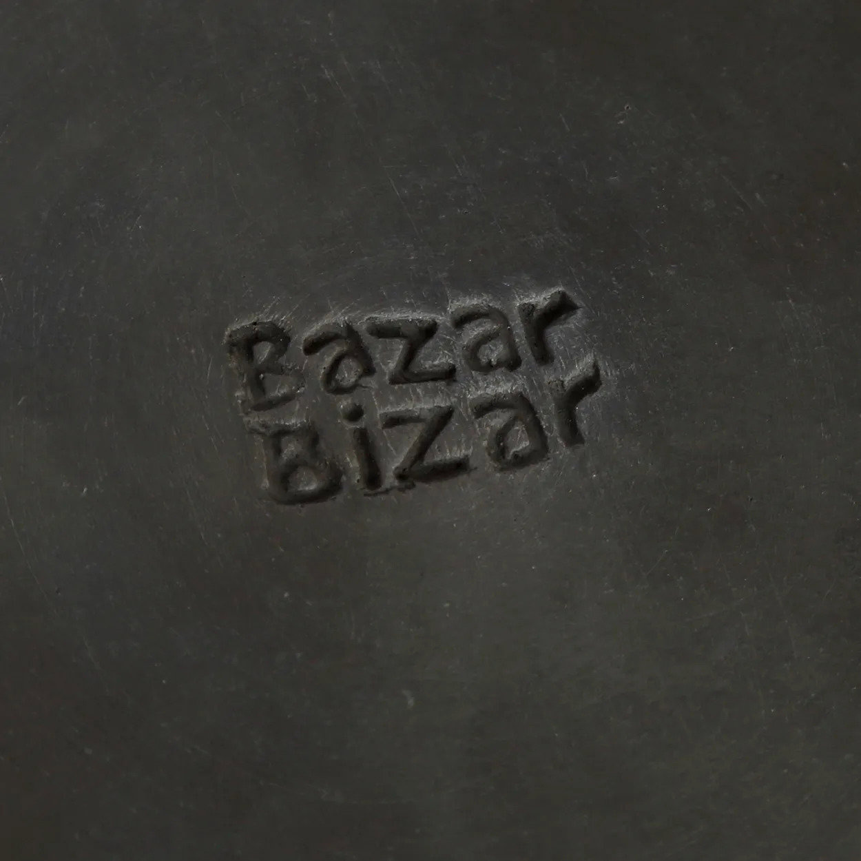 Burned Classic Teller Schwarz