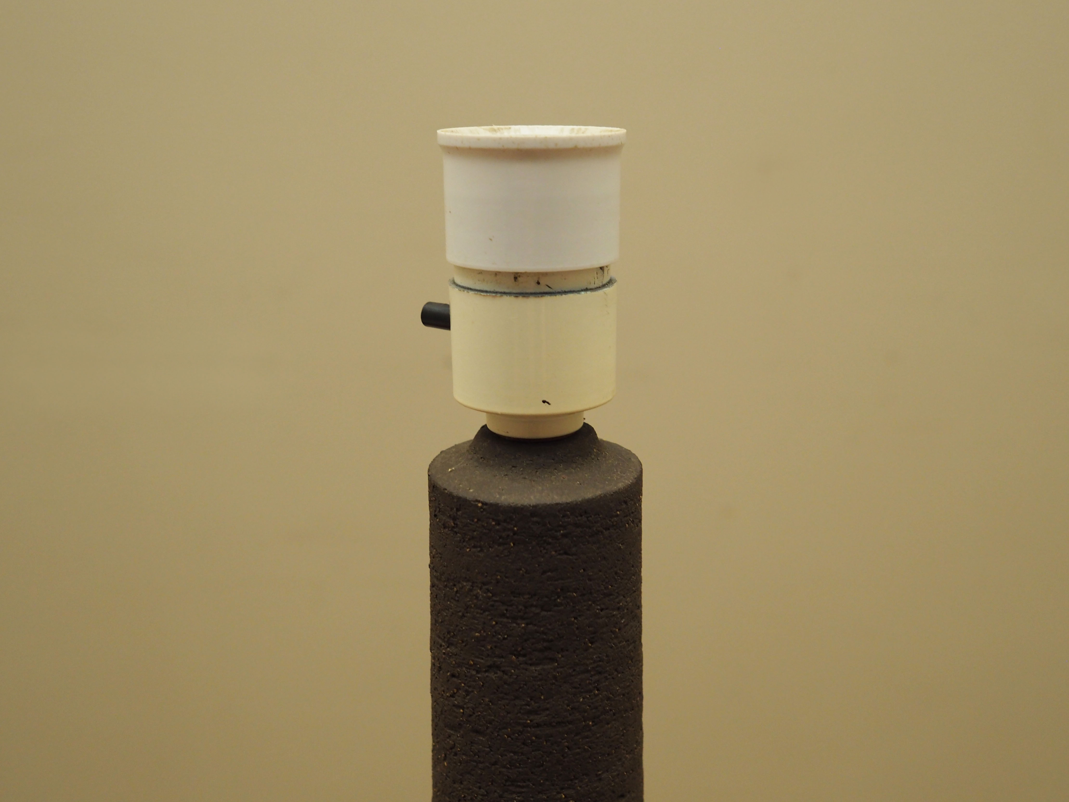 Tischlampe Keramik 1970er Jahre