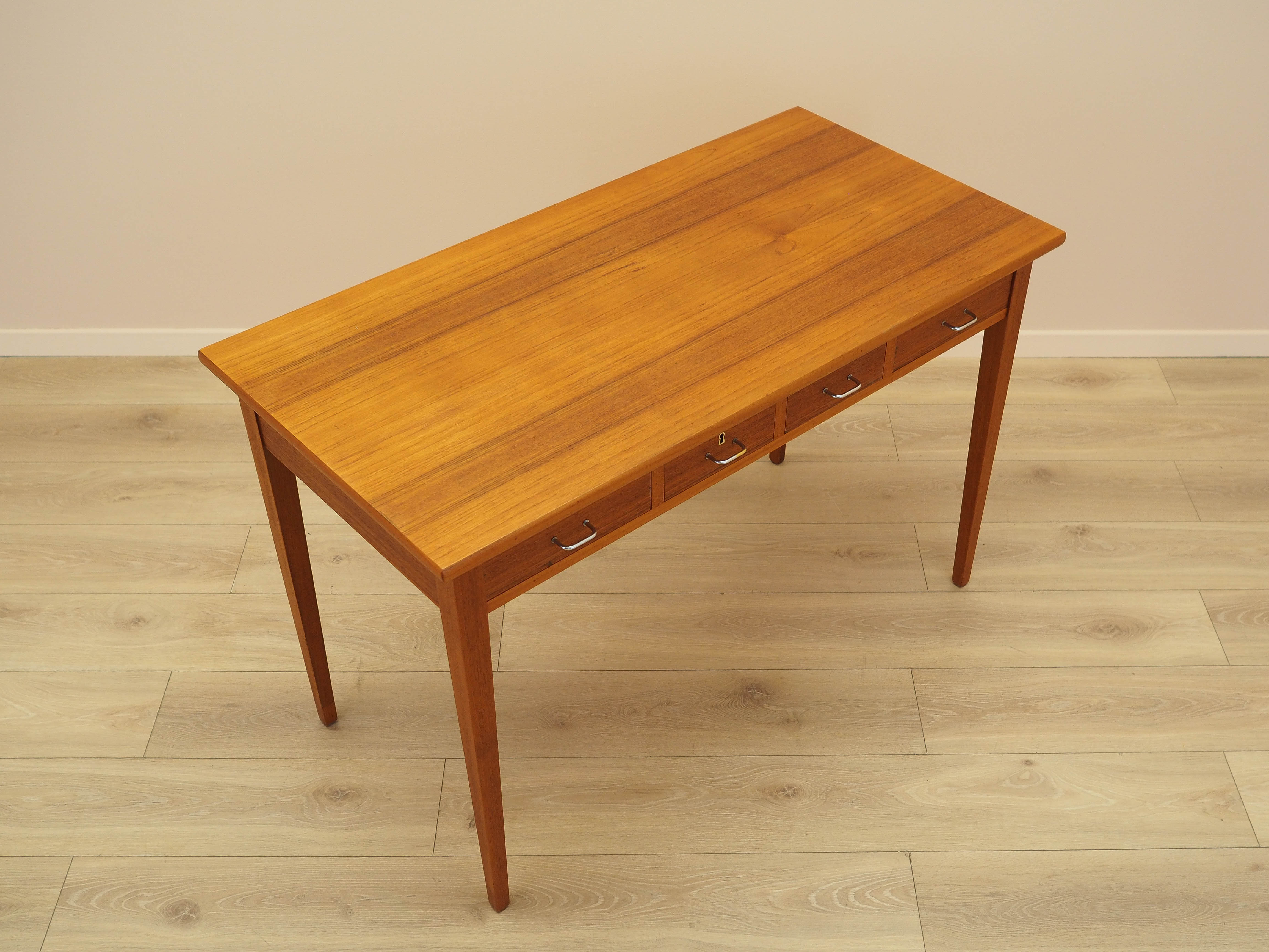 Teak Schreibtisch 1970er Jahre