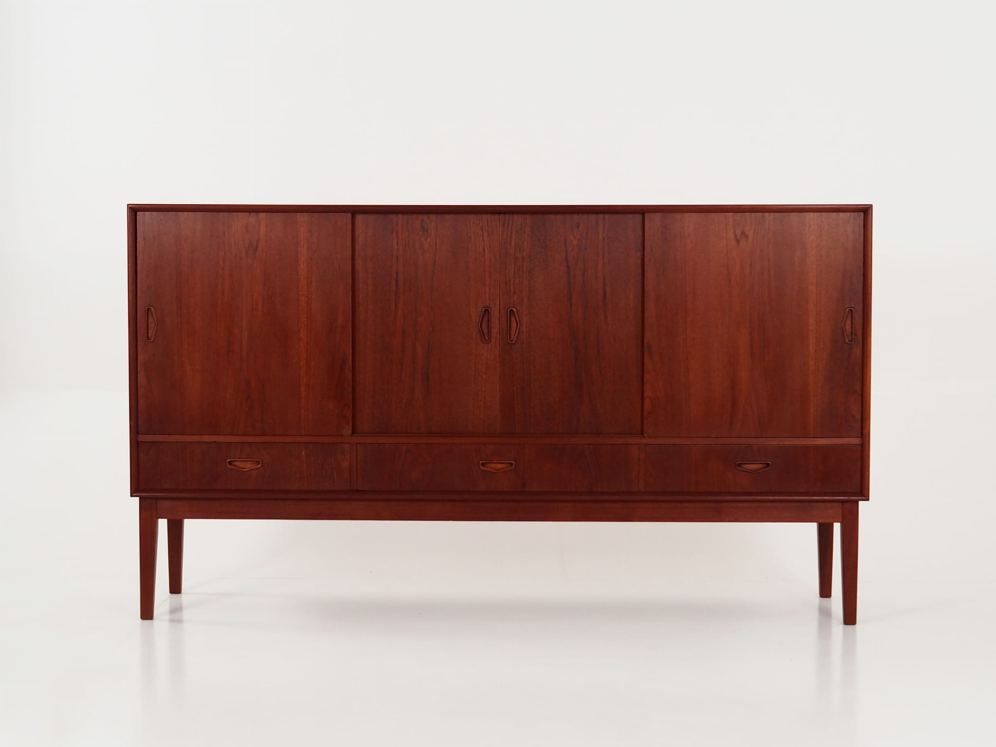 Highboard Teak Brown 1970s