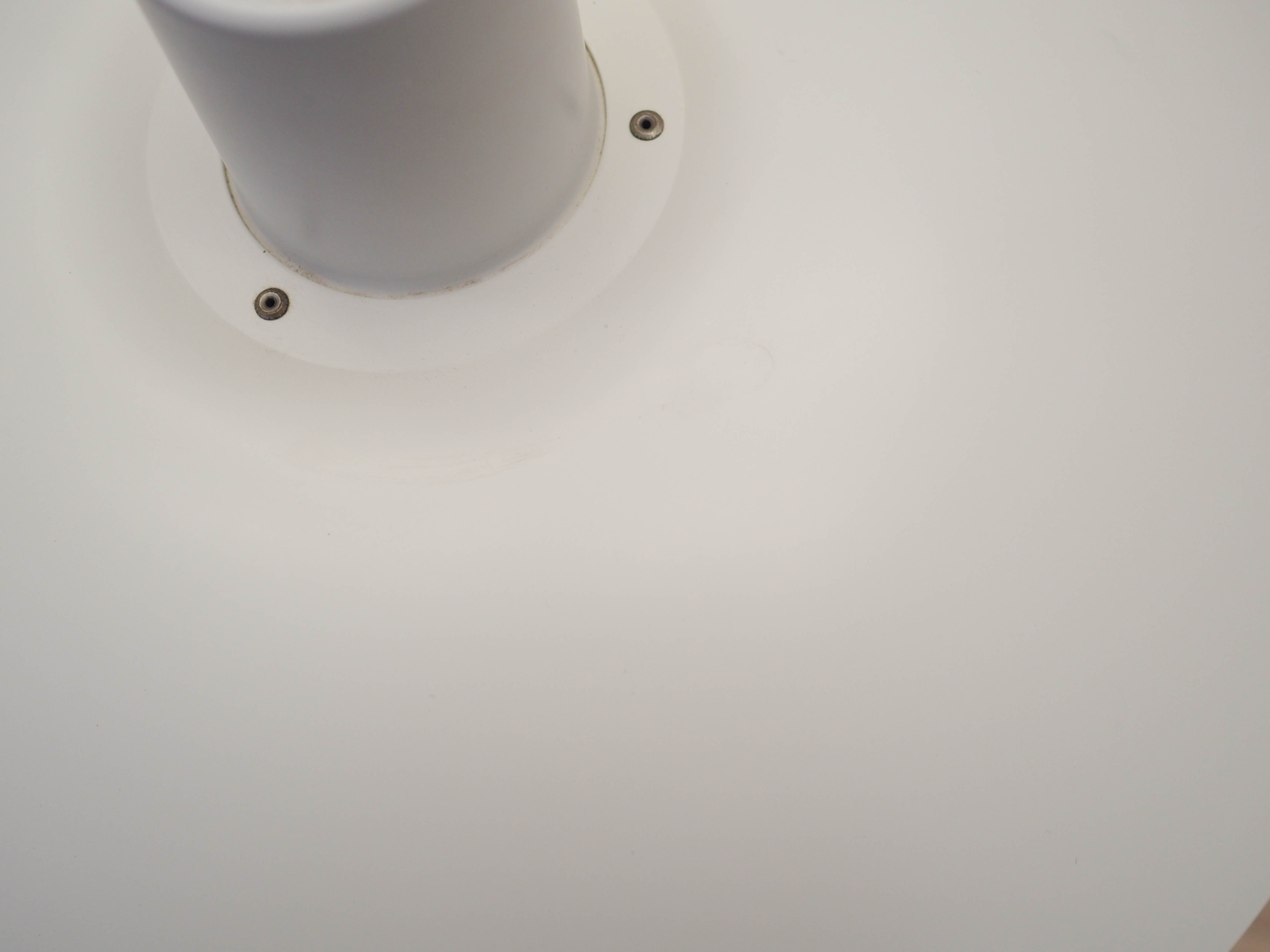 Hängelampe Weiß 1960s