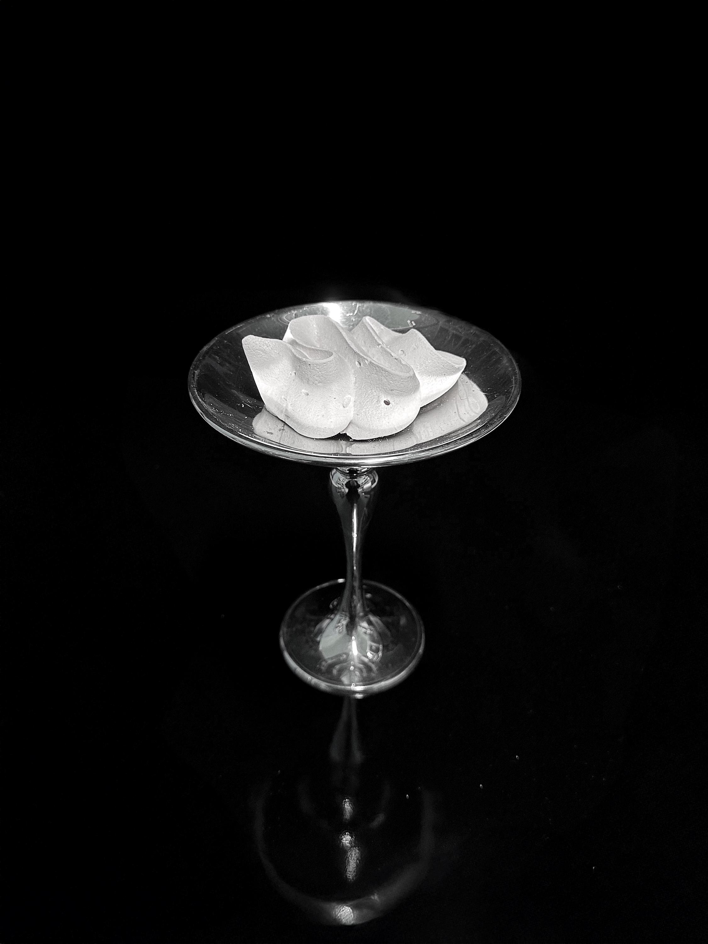 Foot bowl Metal Silver 1980s