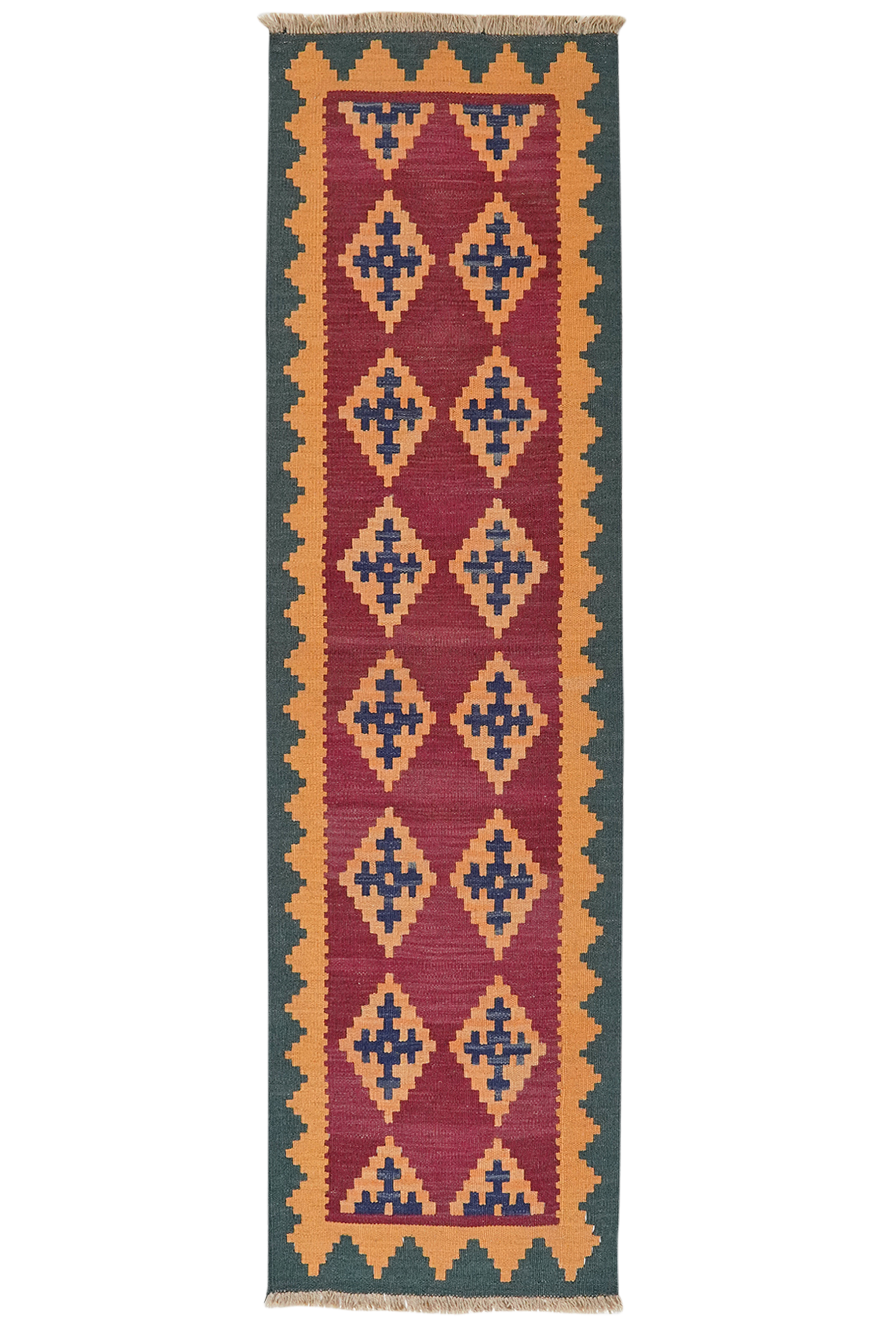 Tappeto Kilim Gashgai Lana Multicolore