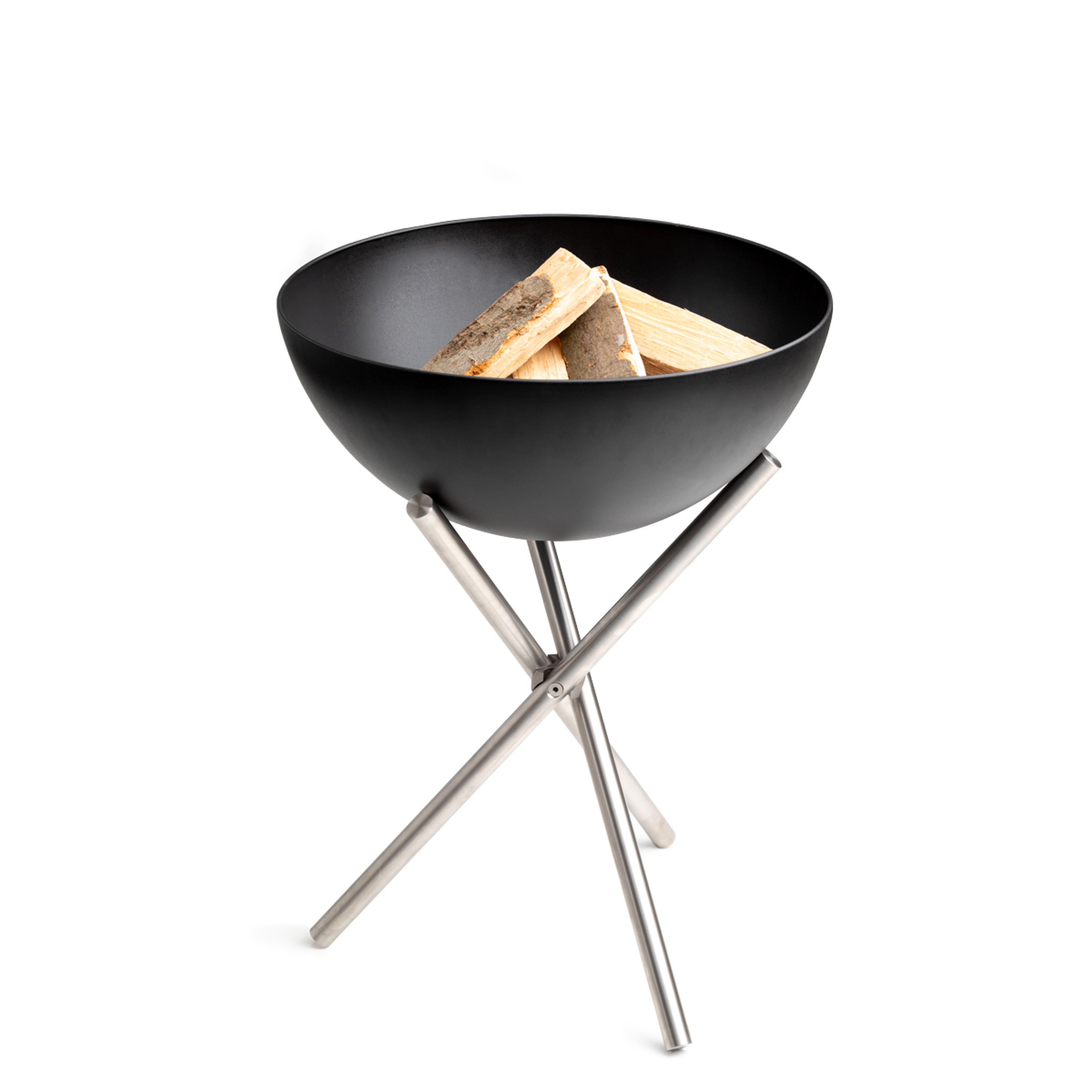 Bowl Feuerschale Mit Dreibein Schwarz