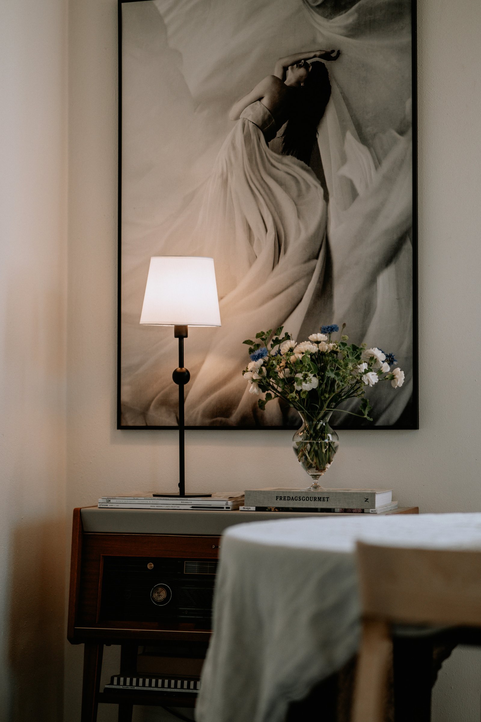 Astrid Tischlampe Schwarz