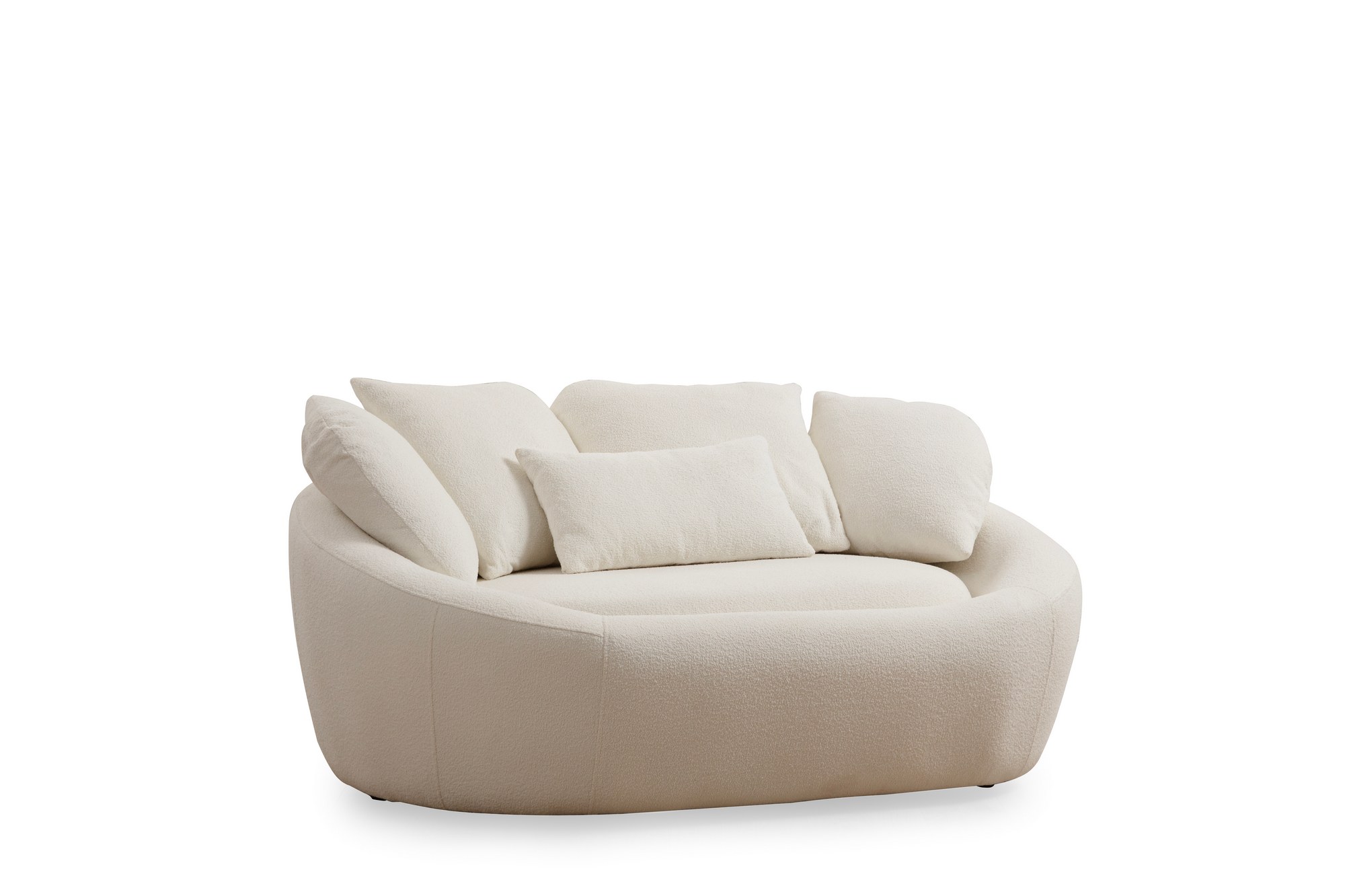 Midye 2-Sitzer Sofa Creme