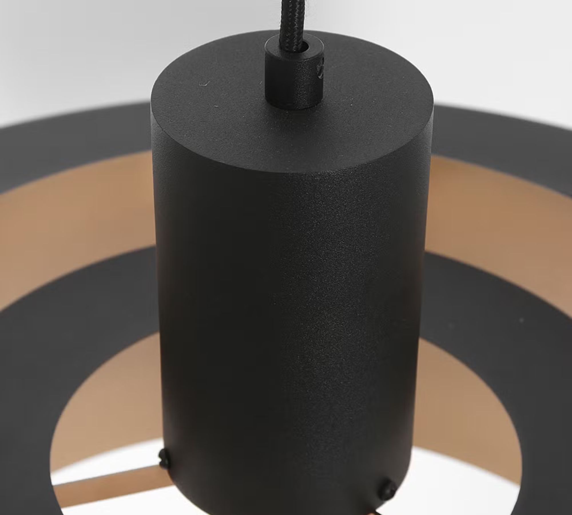 Pendant lamp 1-light Iron Black