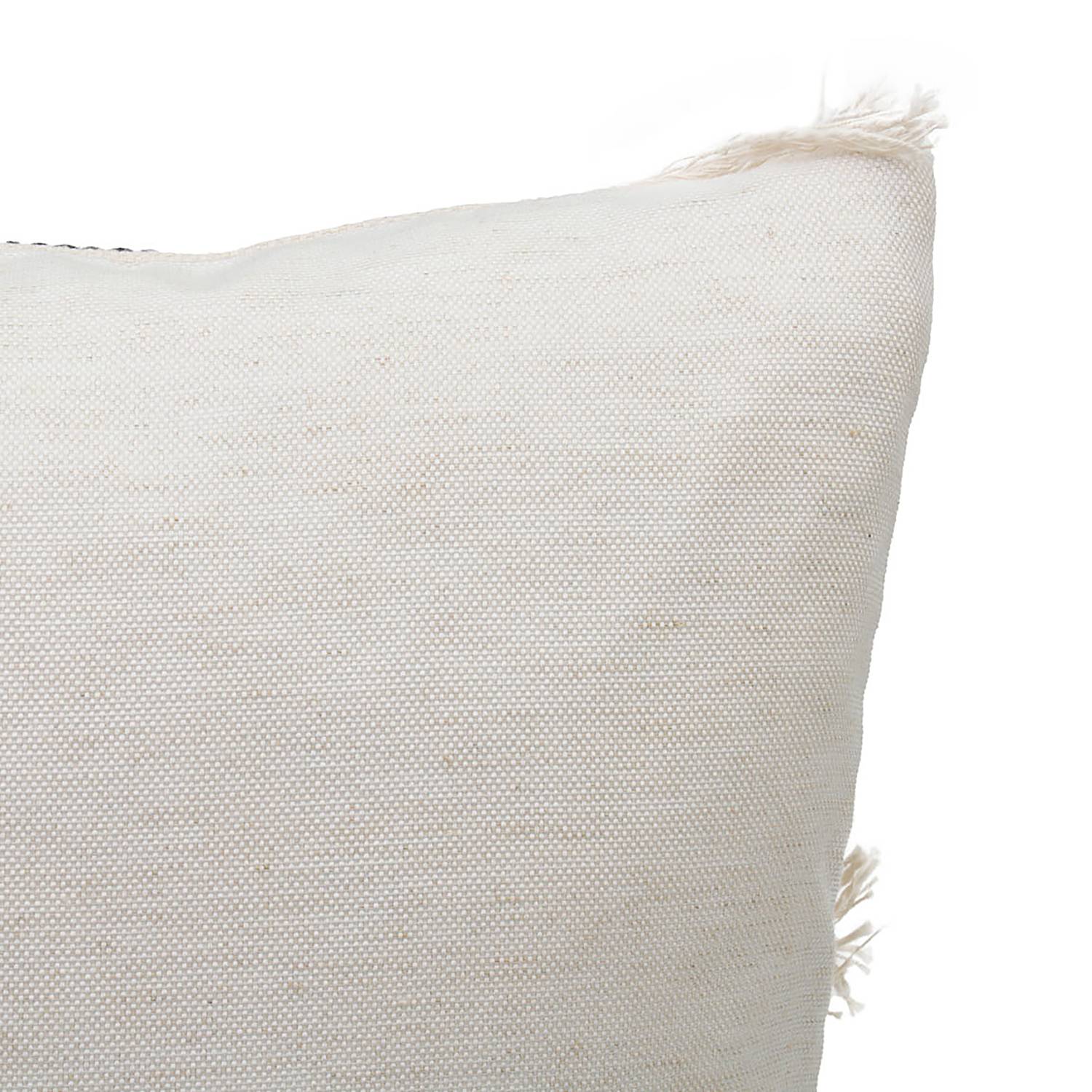 Kissenhülle Baumwolle Polyester Anthrazit 50 x 50 cm