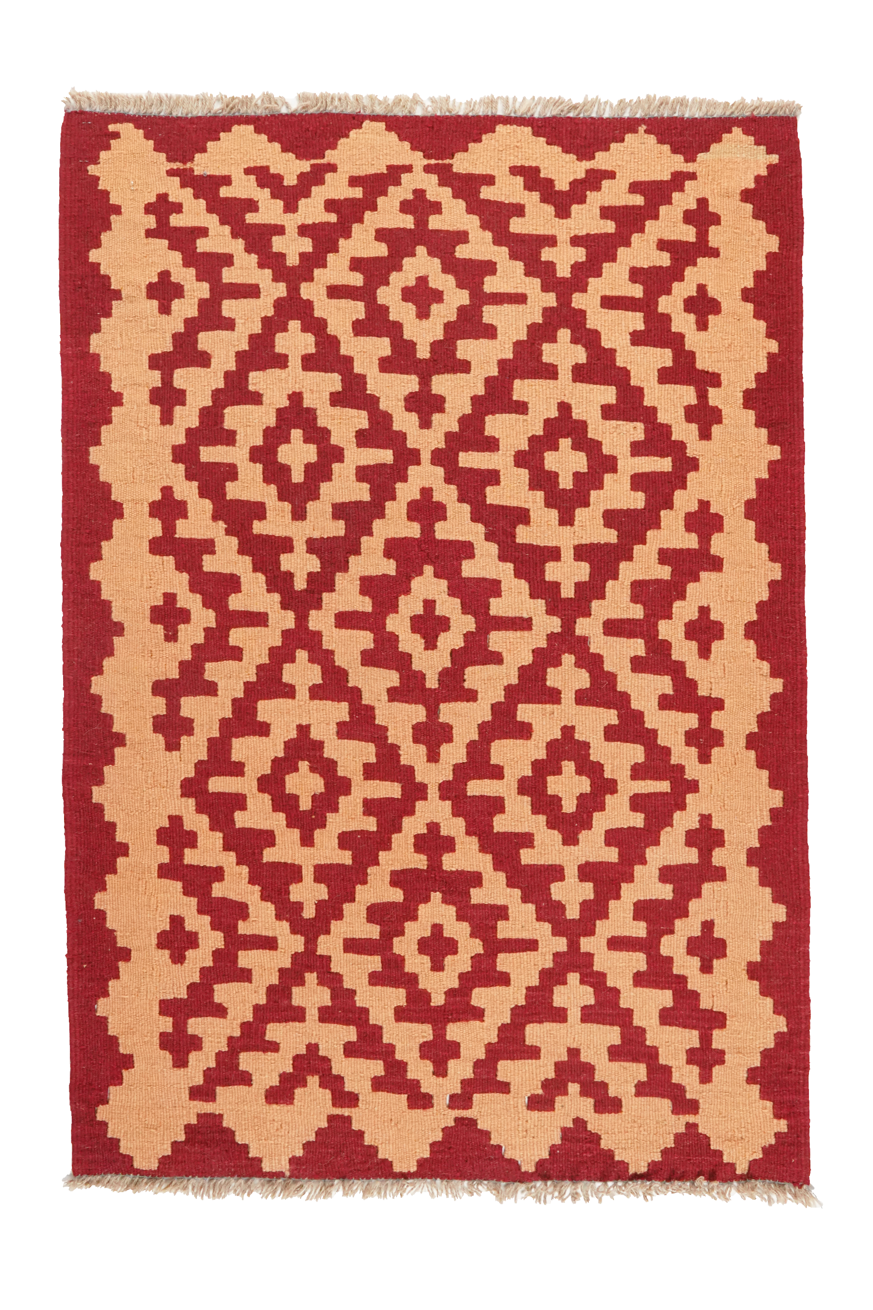 Kilim Gashgai Teppich Rot