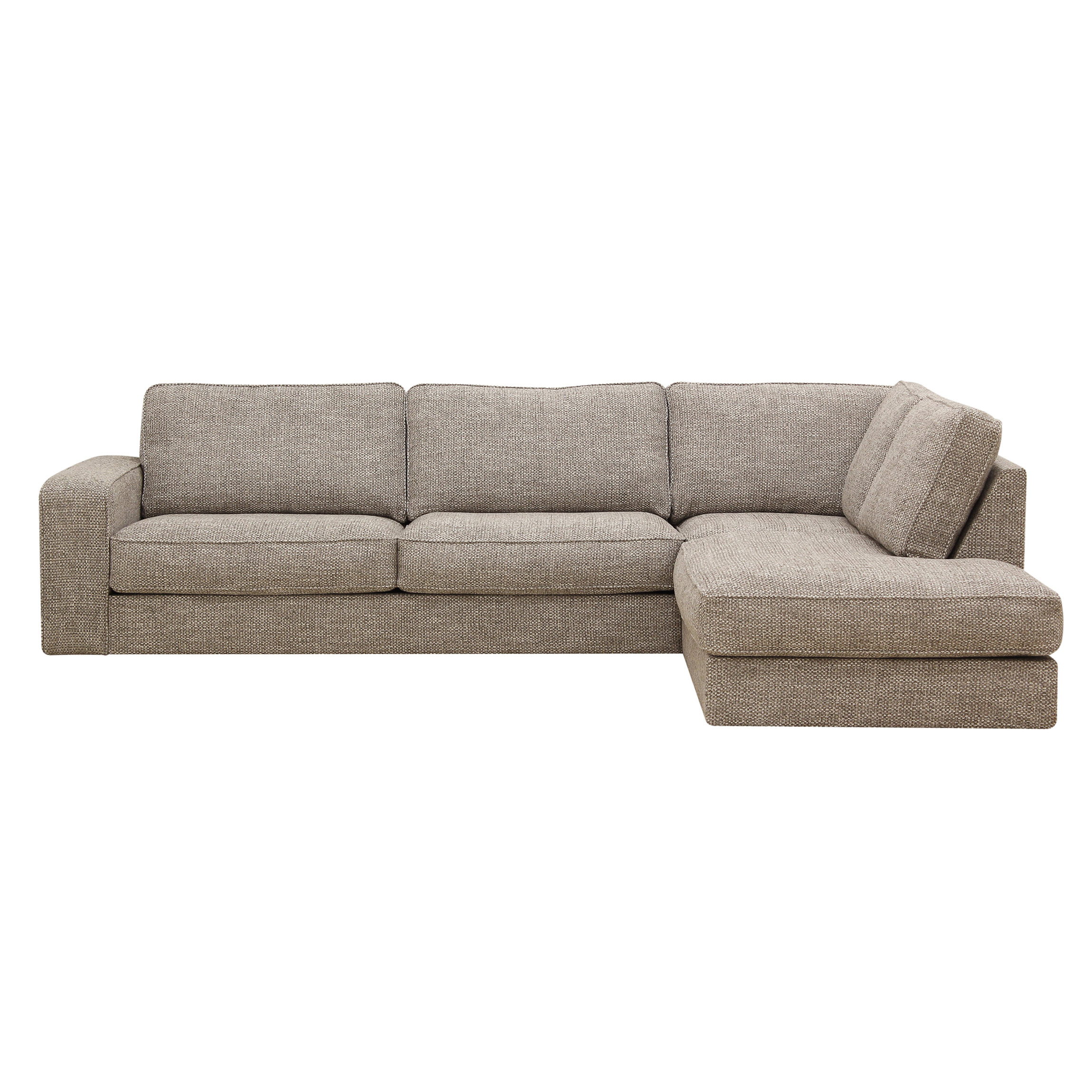 Corner Sofa Easton Right 3-Seater Beige