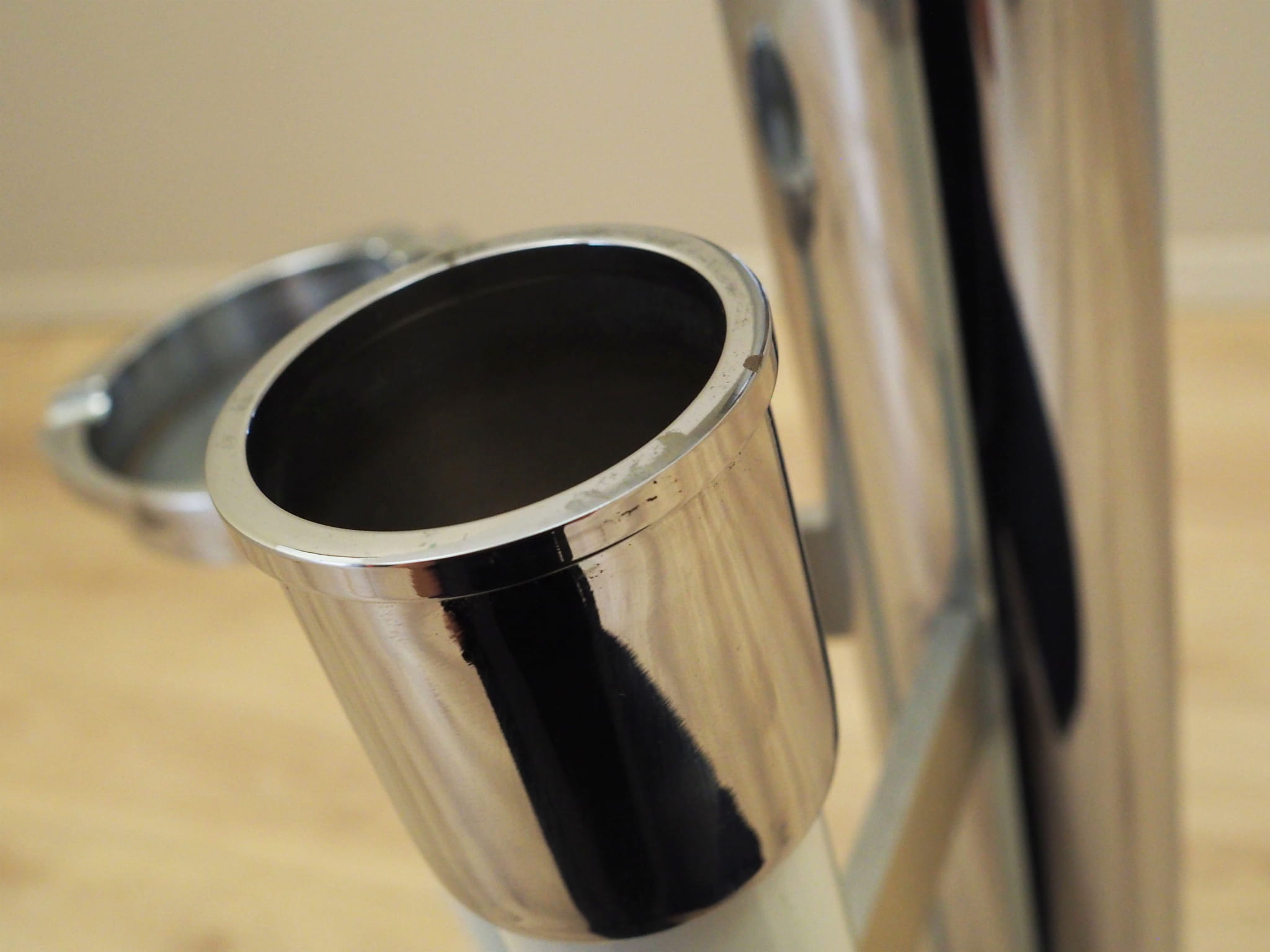 Space Age floor lamp with ashtray 1960s