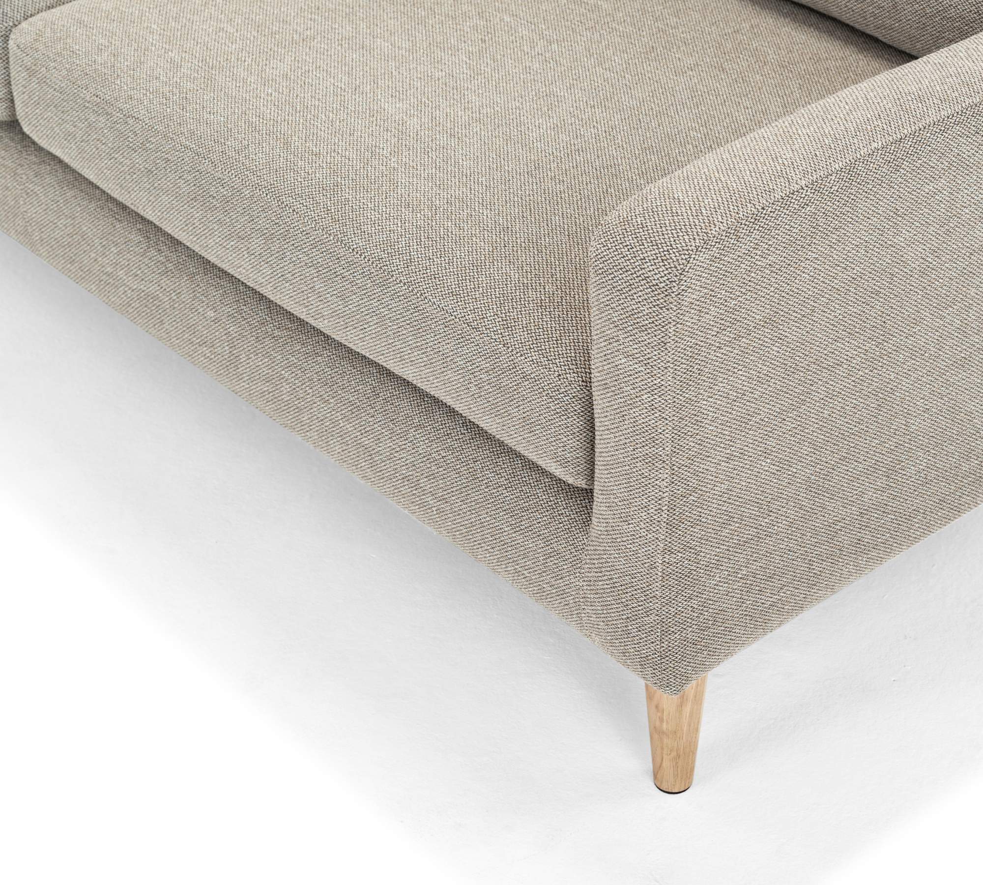 Astha Sofa 2-Sitzer Agnes Brown