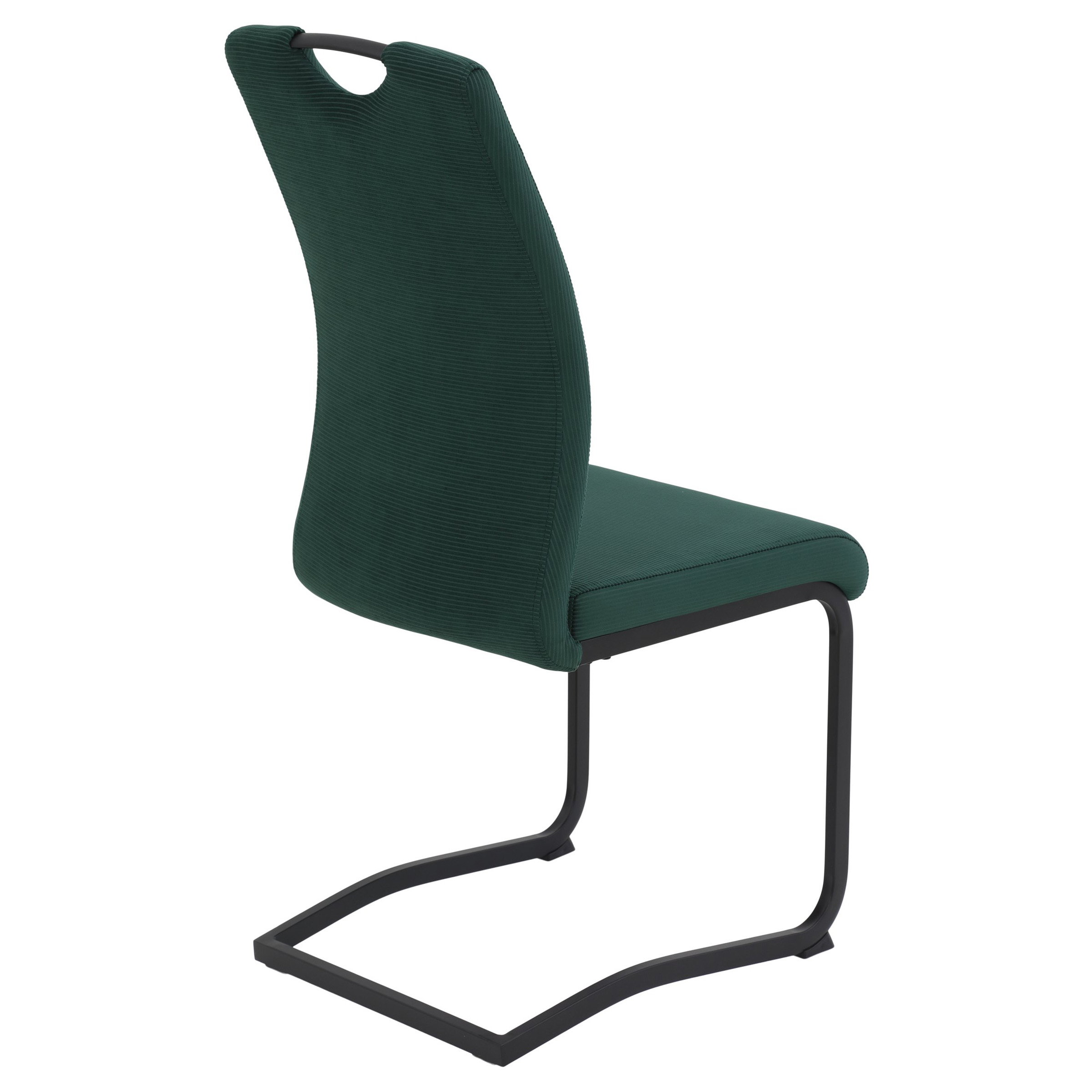 Dining chair Riga set of 2 Emerald green