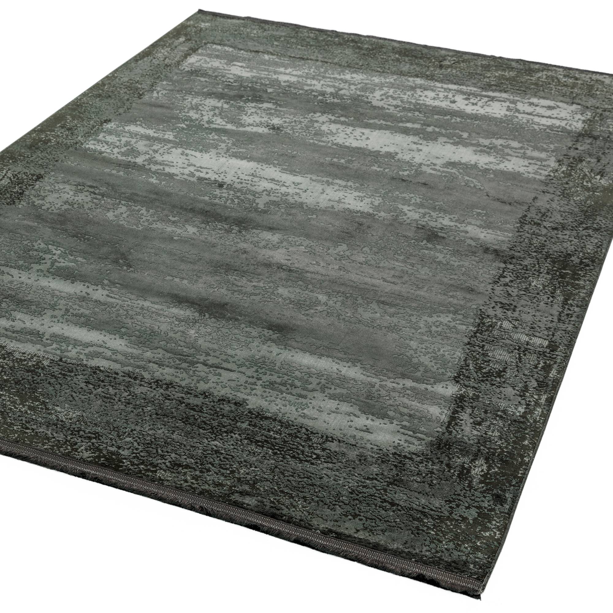 Athera AT03 Border Rug Anthracite Grey 230x160cm