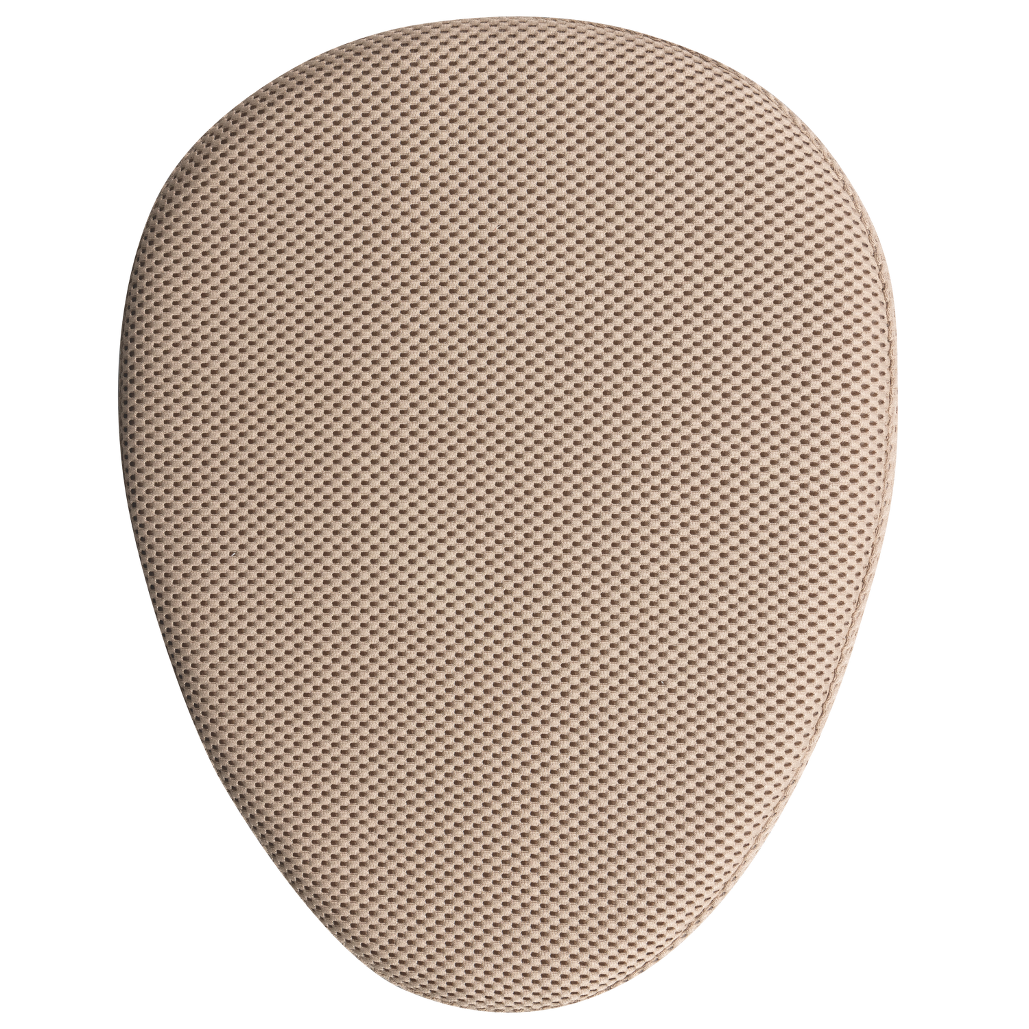 2x Puuk Footstool Woven Light Brown