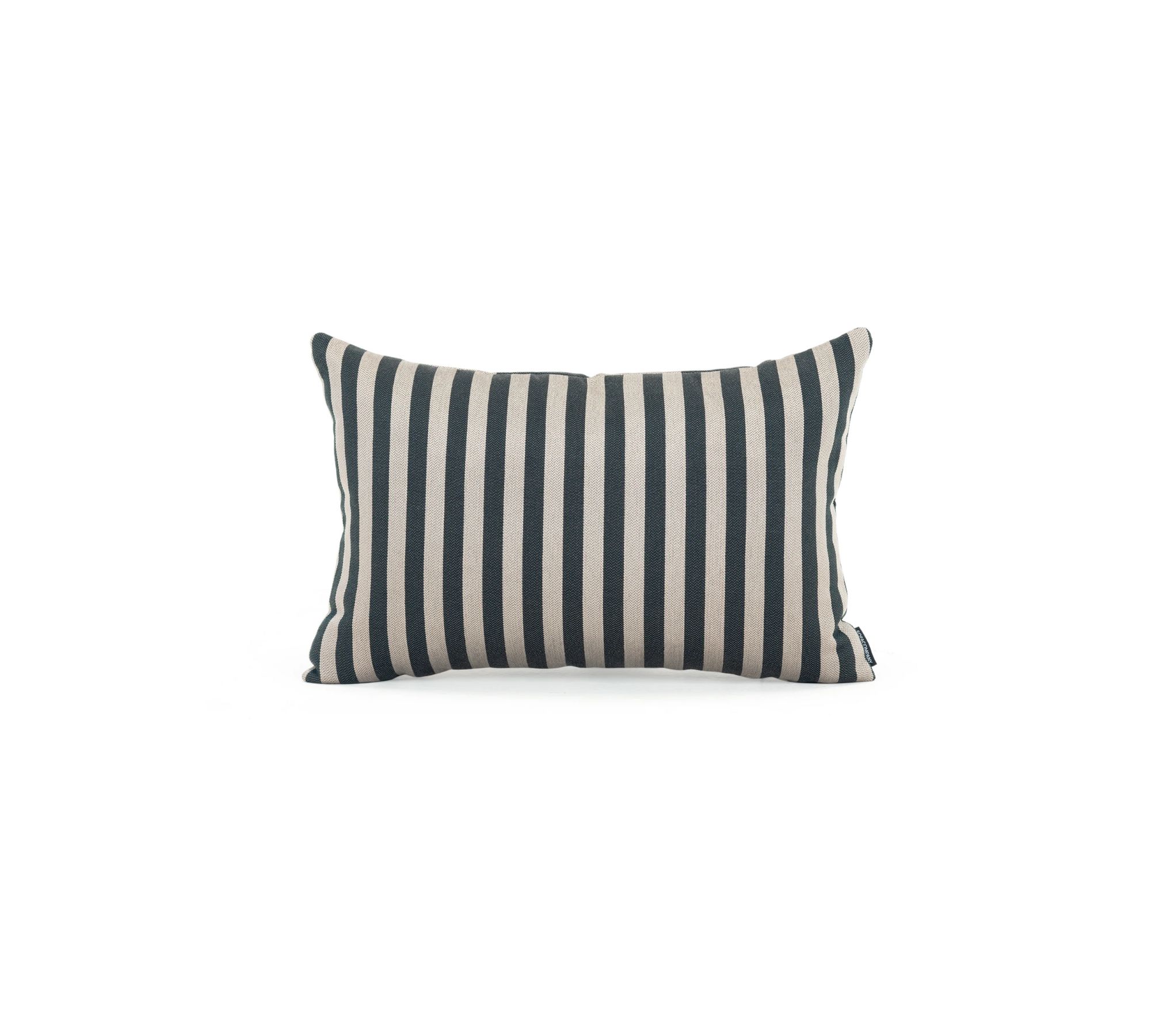 Luna Kissen Straight Latte Black 40 x 60 cm