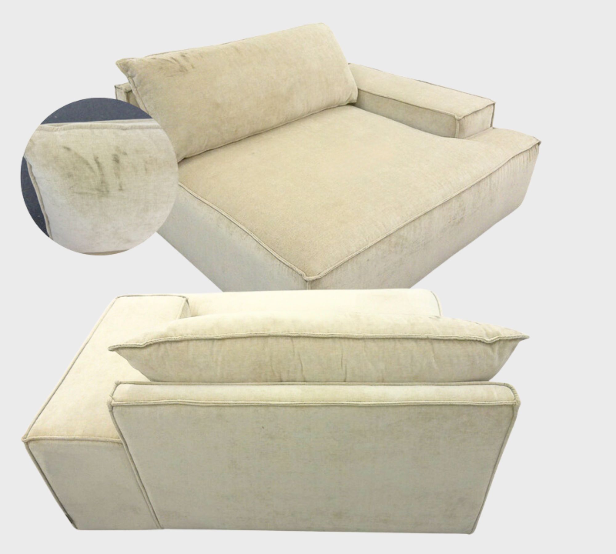 Daphne 1-Sitzer Modul Danny Cream