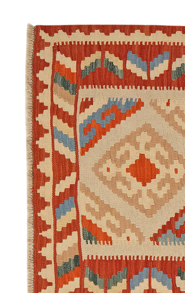 Kilim Gashgai Teppich Mehrfarbig