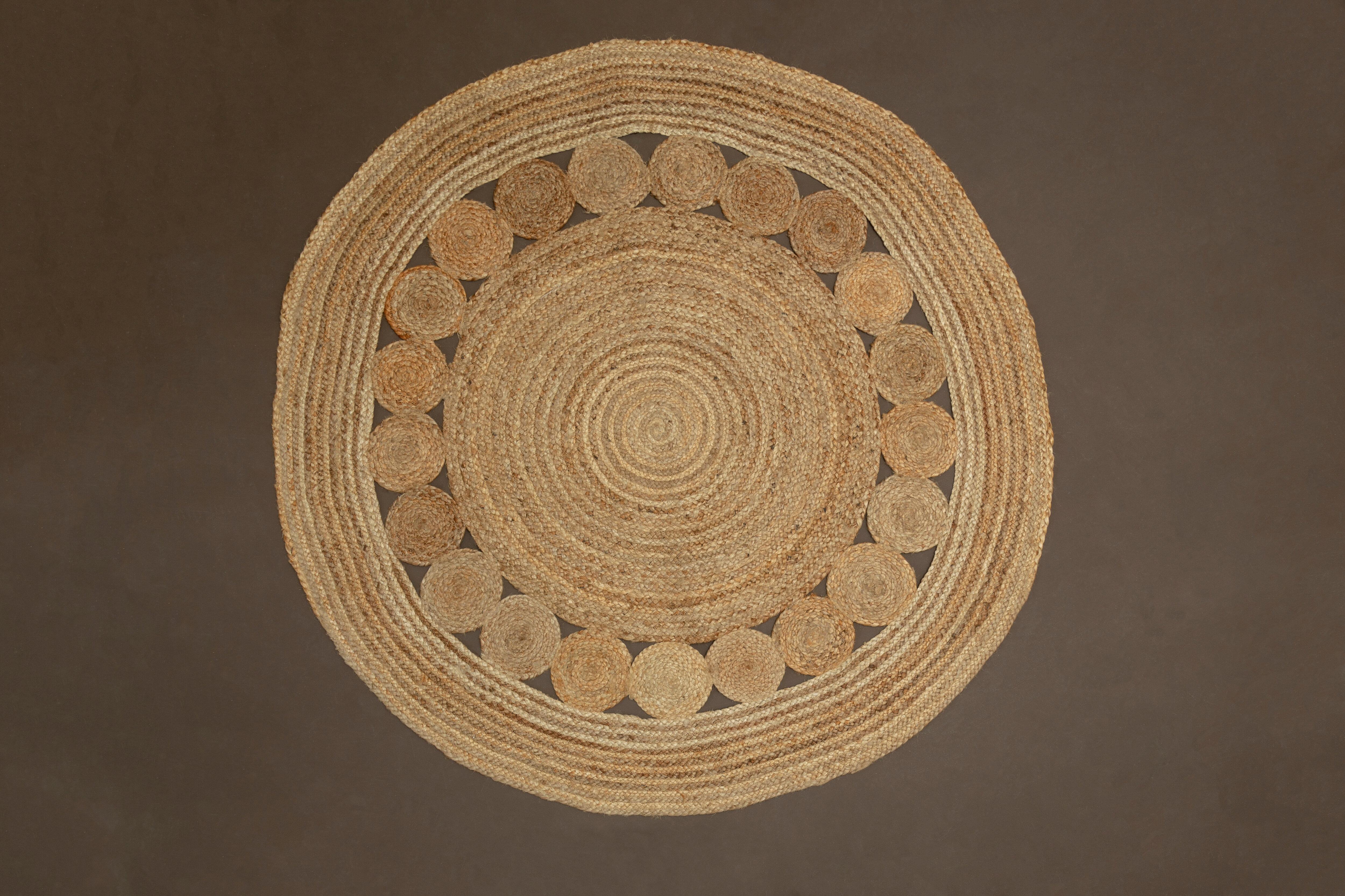 Bosie Demir Naturjute Teppich