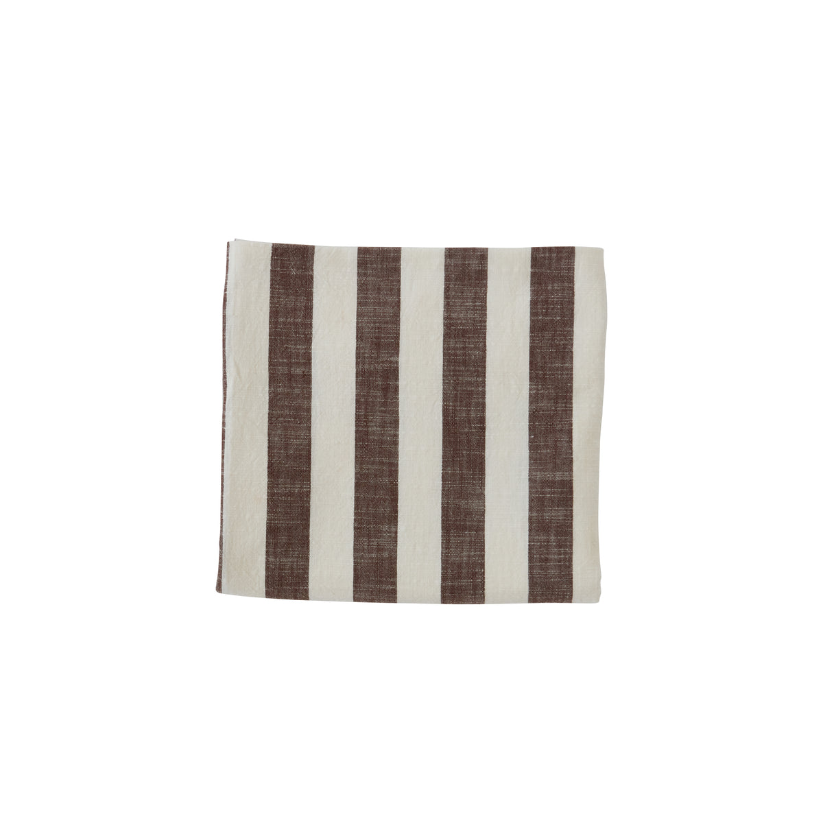 Tischdecke Bio-Baumwolle Schoko 200x140 cm