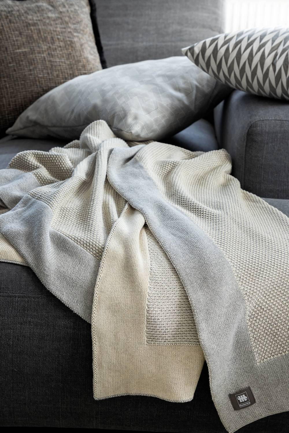 Plaid Knit 100% Baumwolle