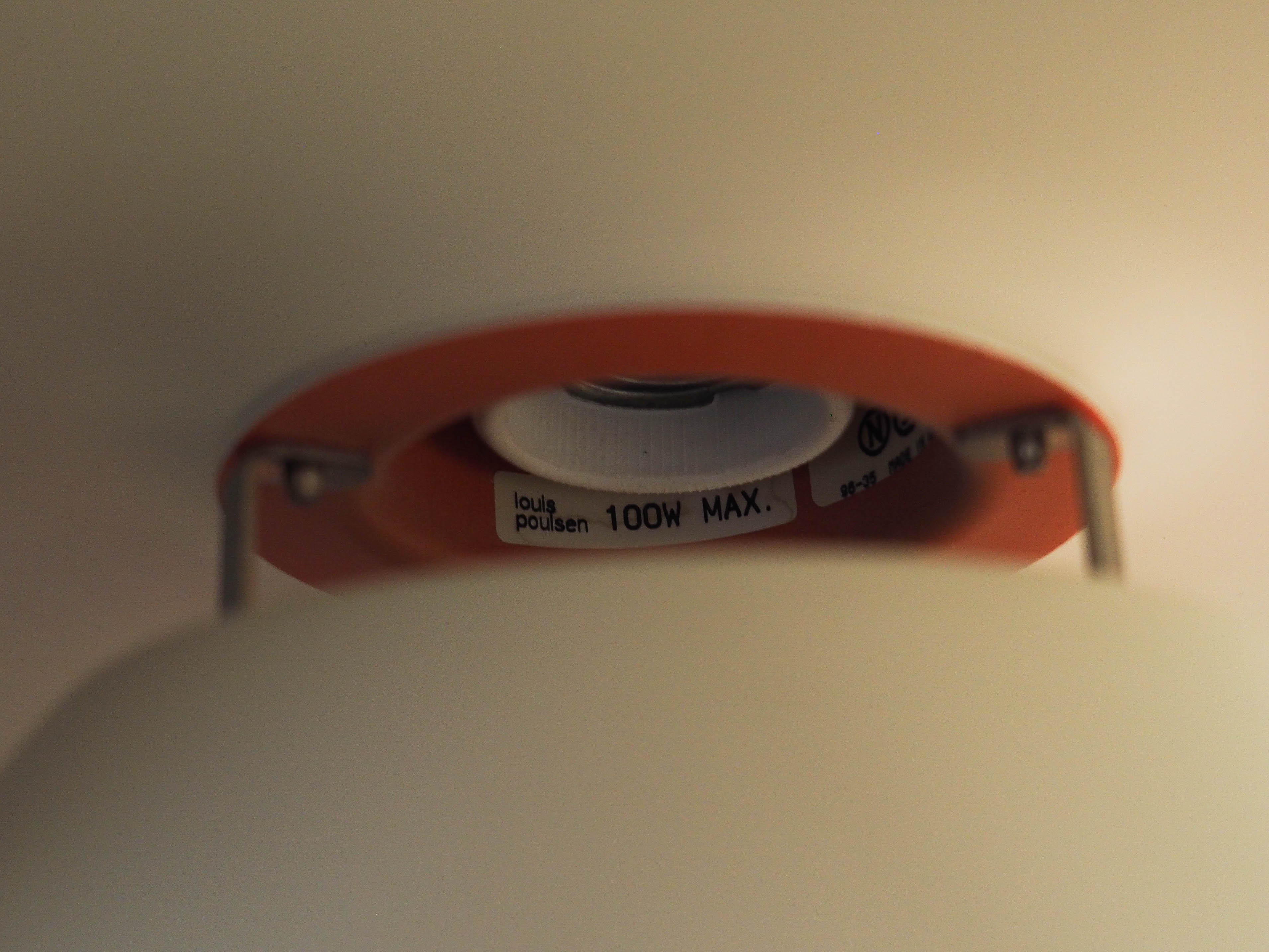 Hanging lamp White 1960s