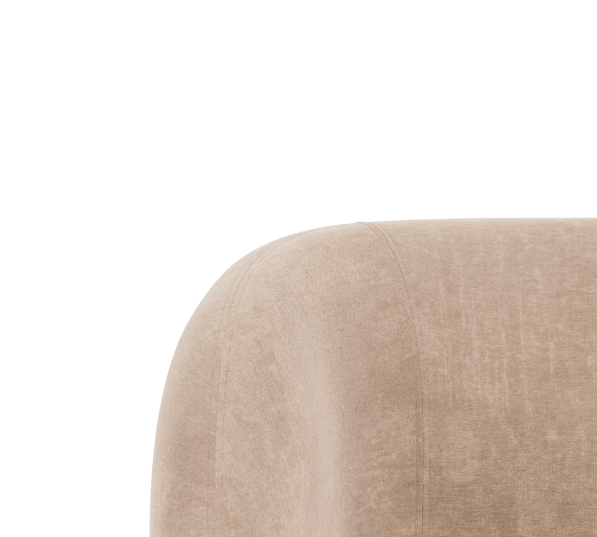 Design-Award-Winning Paula 3-Sitzer Sofa Danny Cream