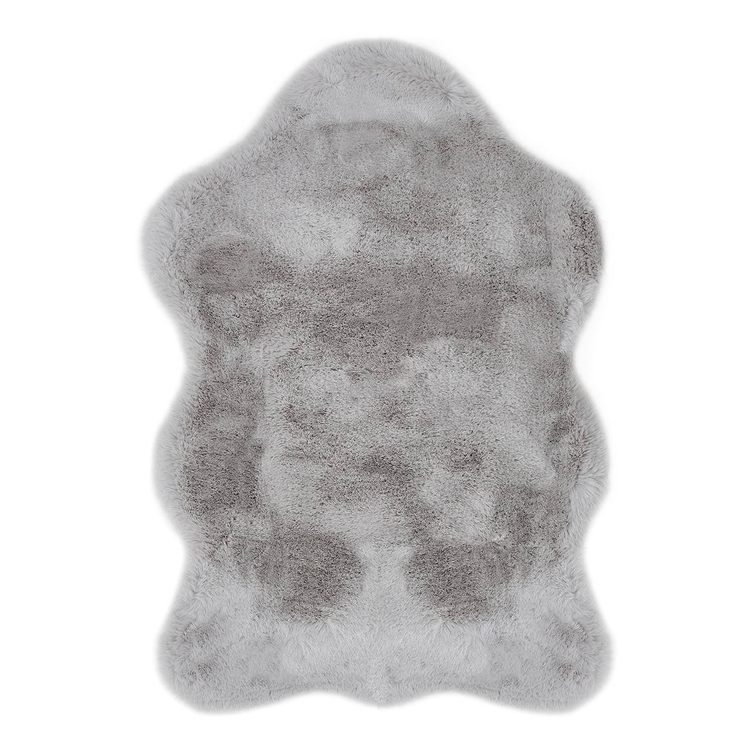 Fellteppich Cingoli Polyester Grau