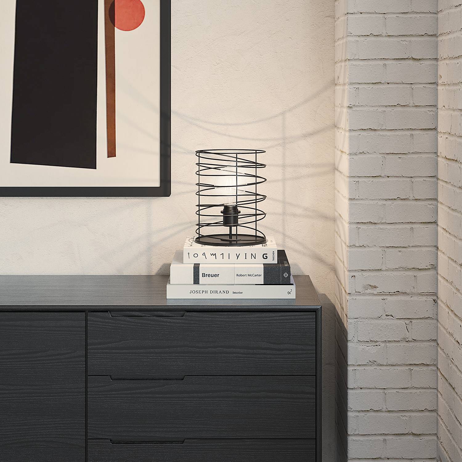 Le Vernet Table Lamp Iron 1-light