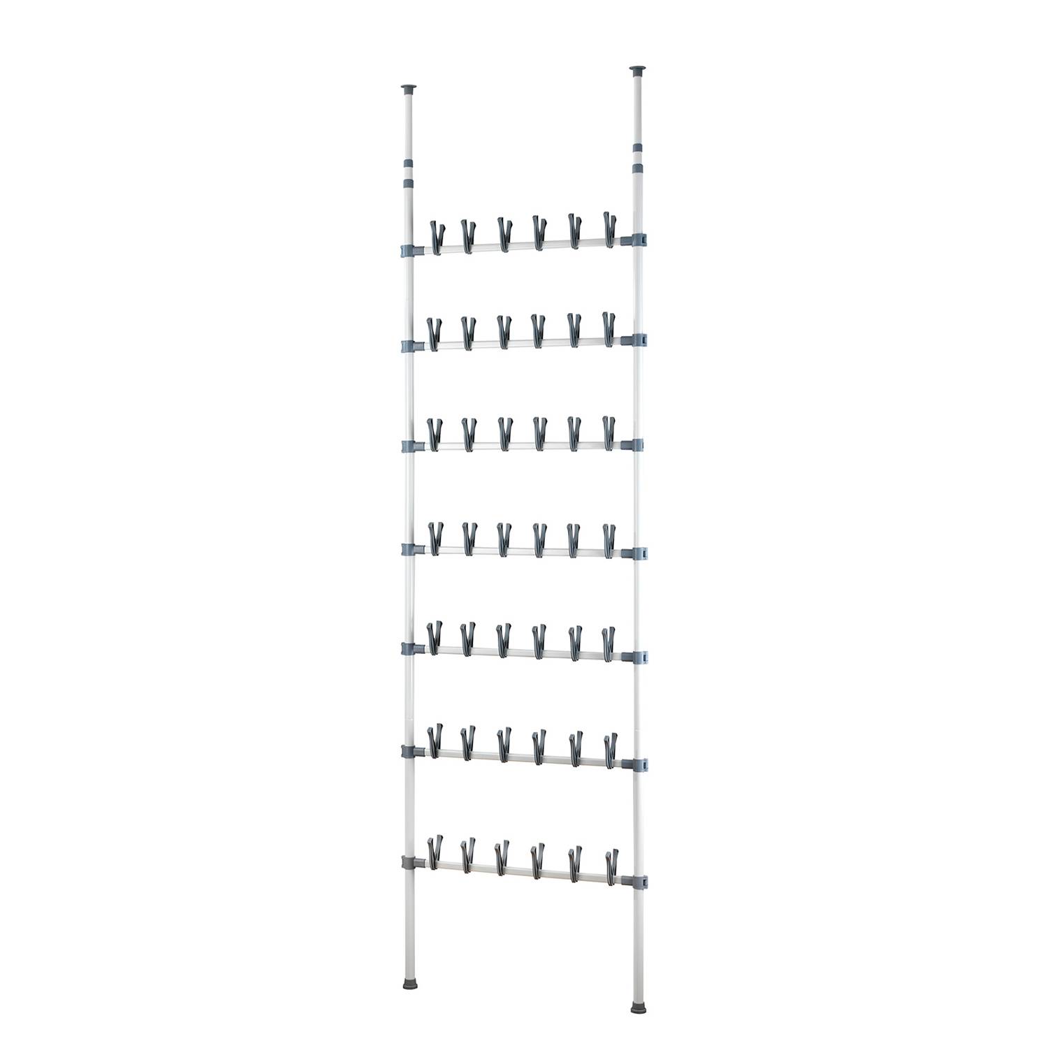 Teleskop-Schuhregal Atlas Stahl