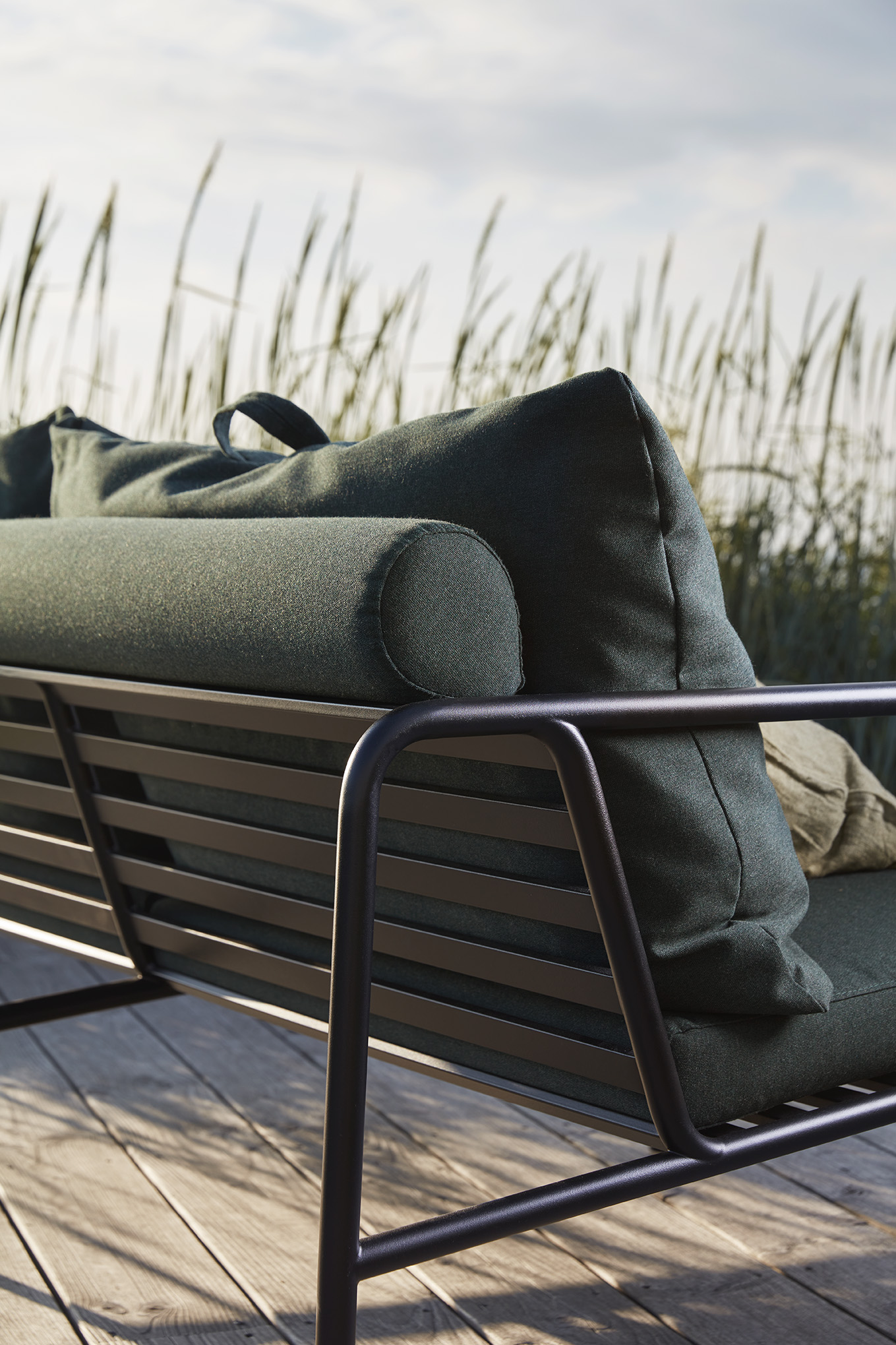 AVON 2-Sitzer Sofa Rostrot