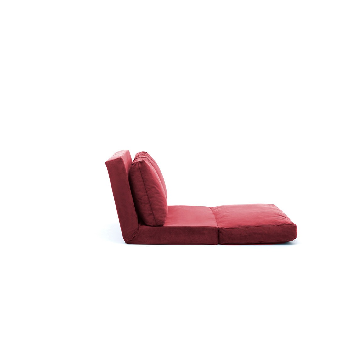 Taida Schlafsofa 2-Sitzer Maroon