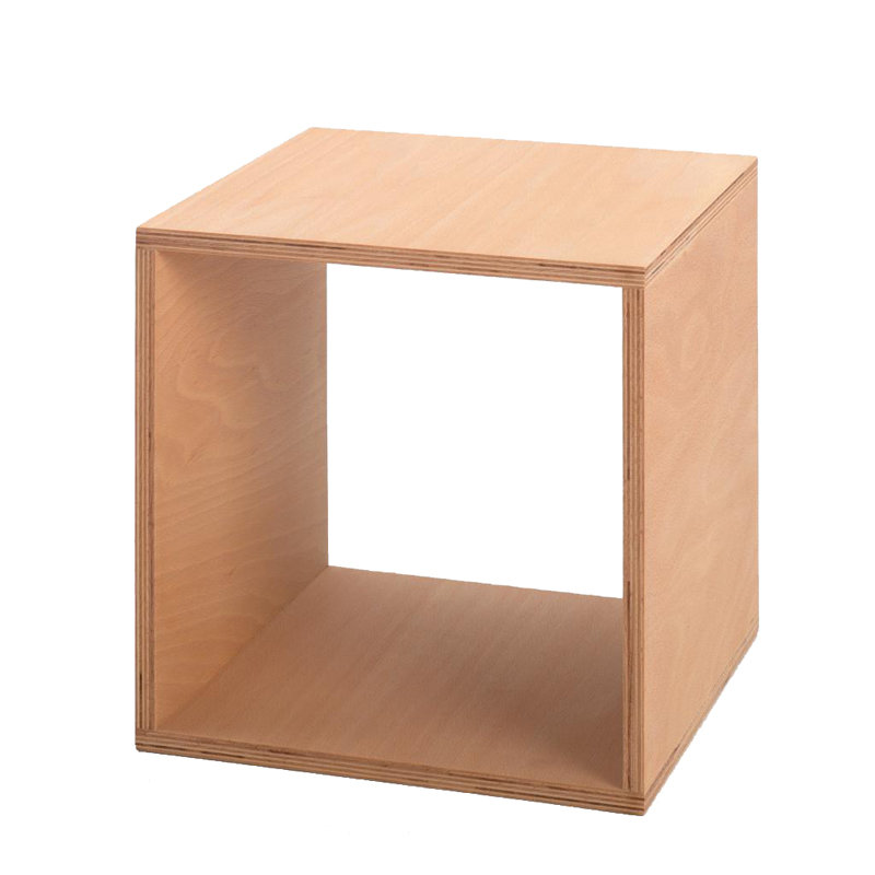 Cube Nachttisch Braun