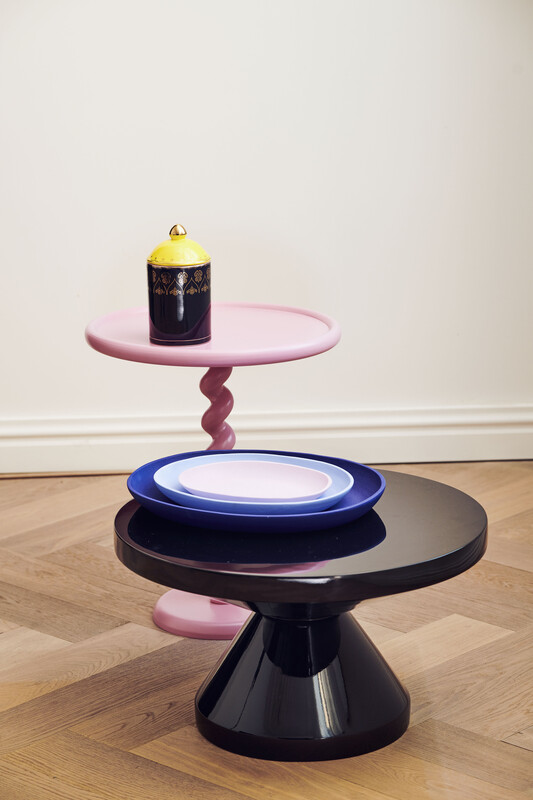 Zig Zag Coffee Table Black