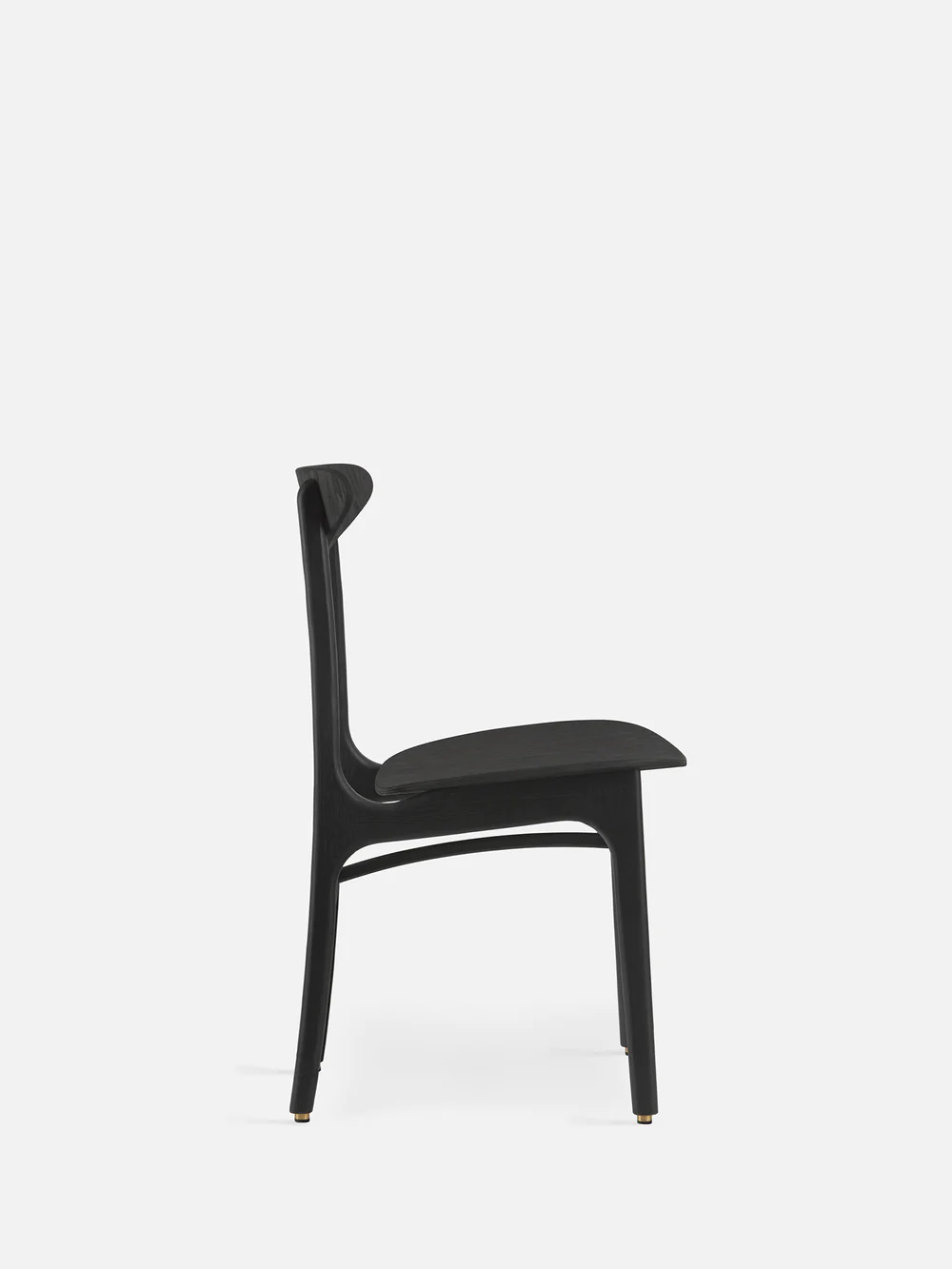200-190 Stuhl Holz Schwarz
