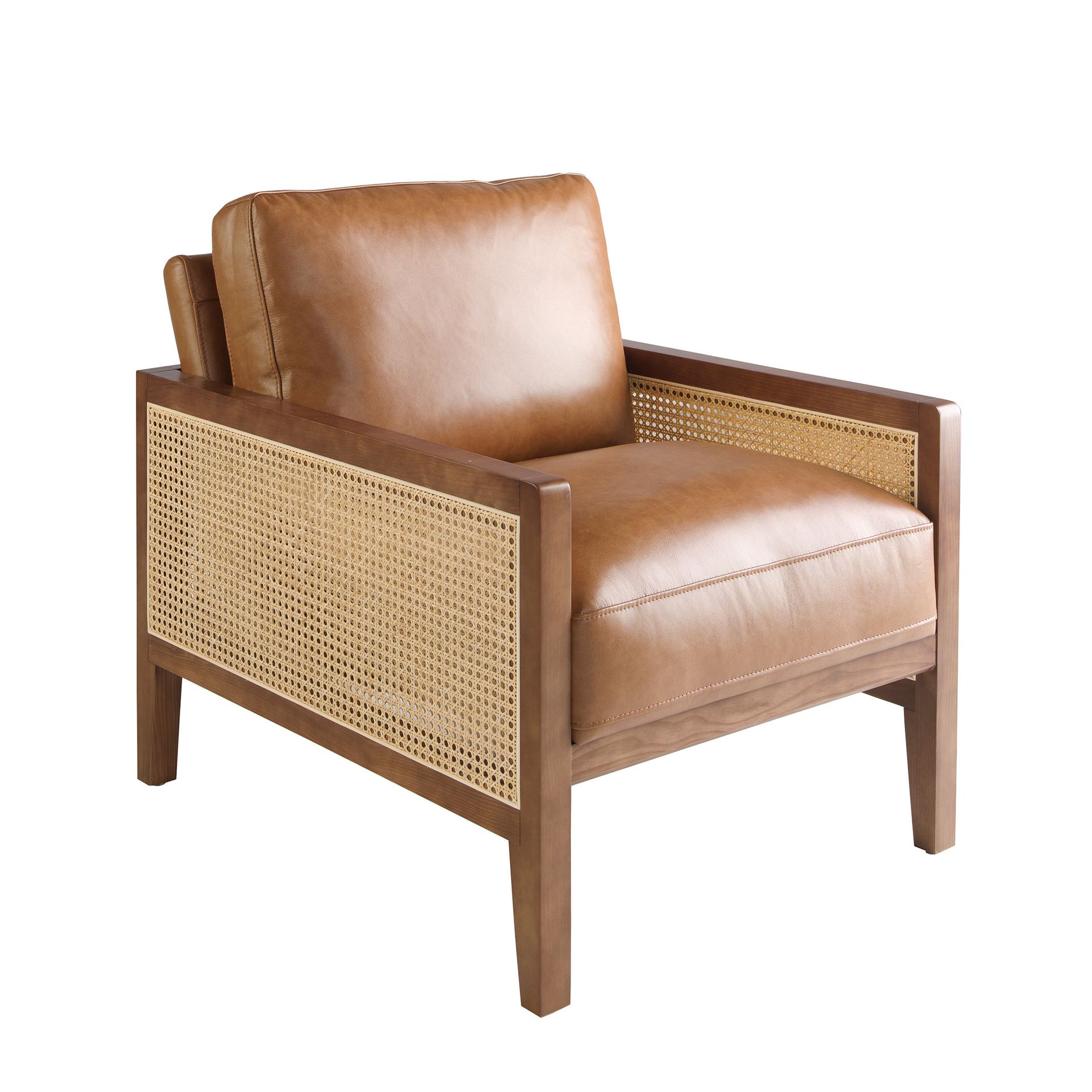 Sessel Leder Braun