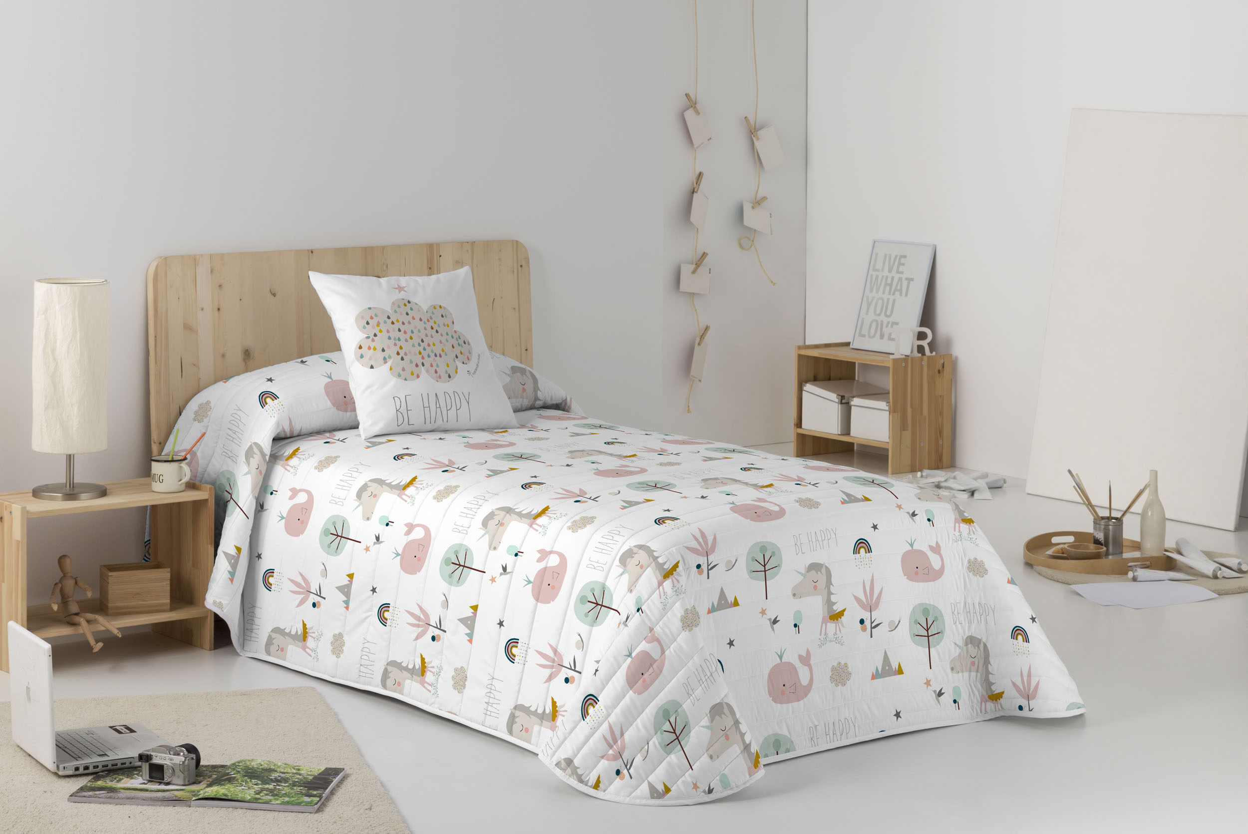 Boutique Steppdecke  Bettbreite 90cm 100% Baumwolle
