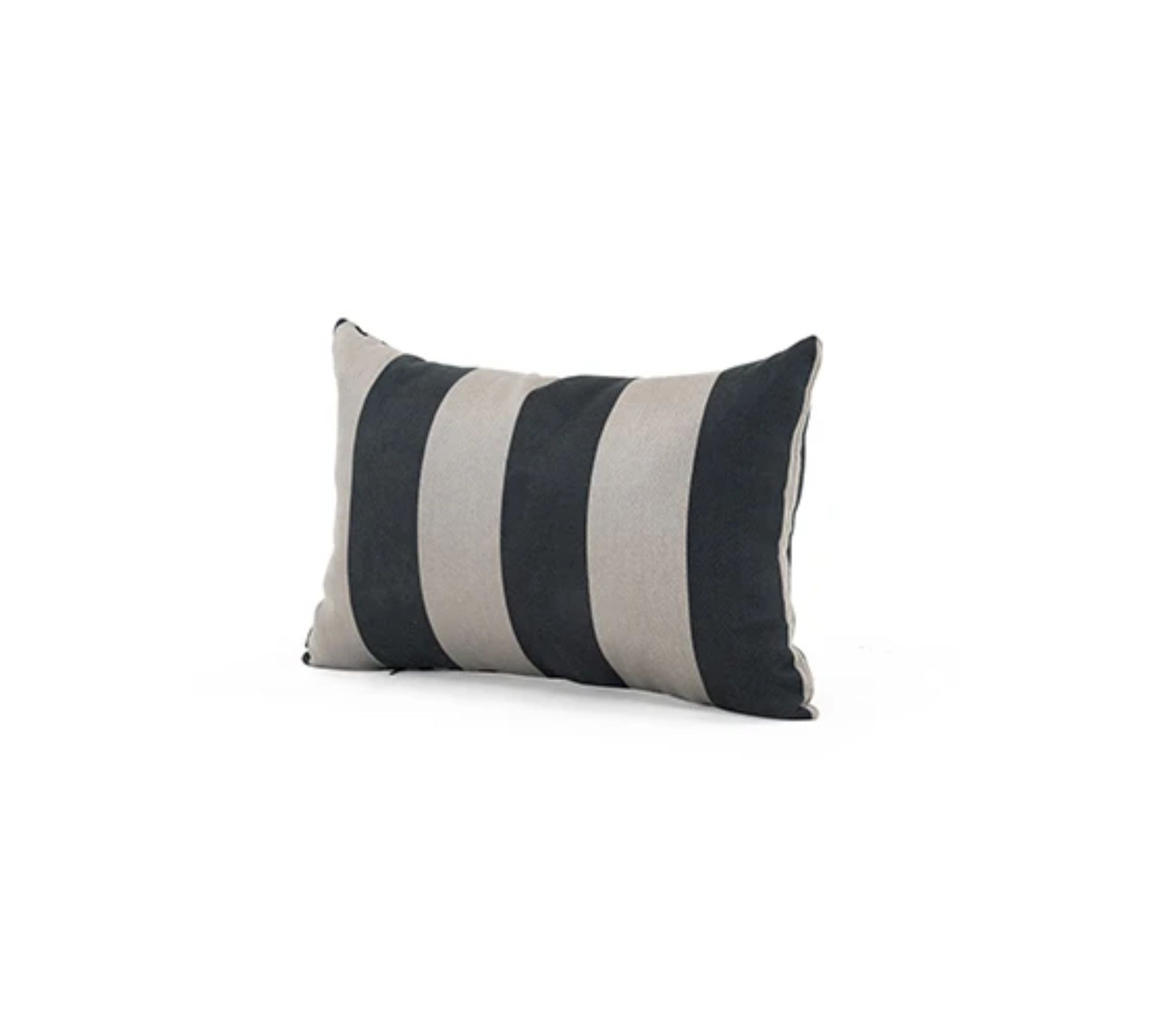 Luna Kissen Straight Latte Black 40 x 60 cm