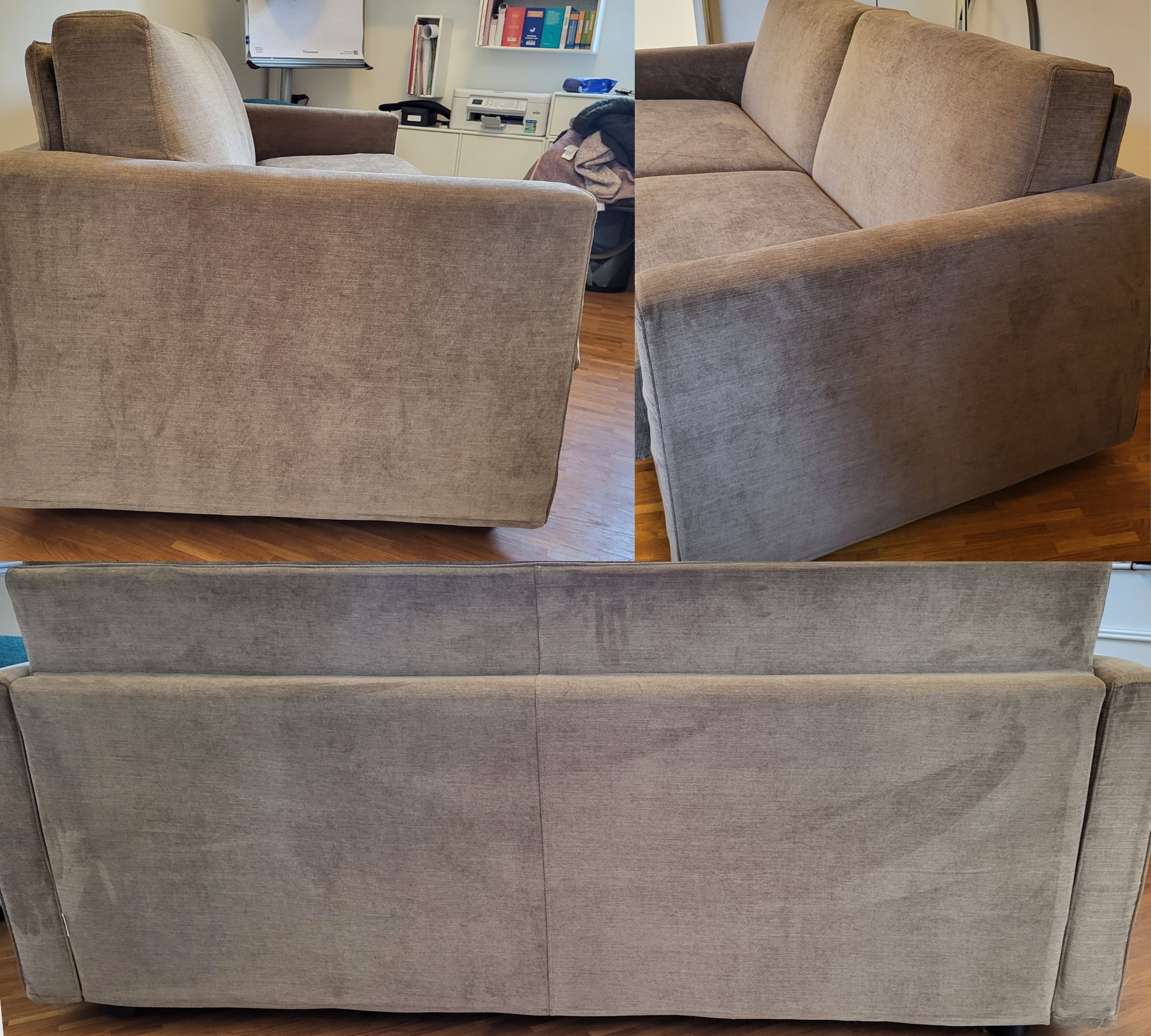 Joao Schlafsofa Bodema Taupe 