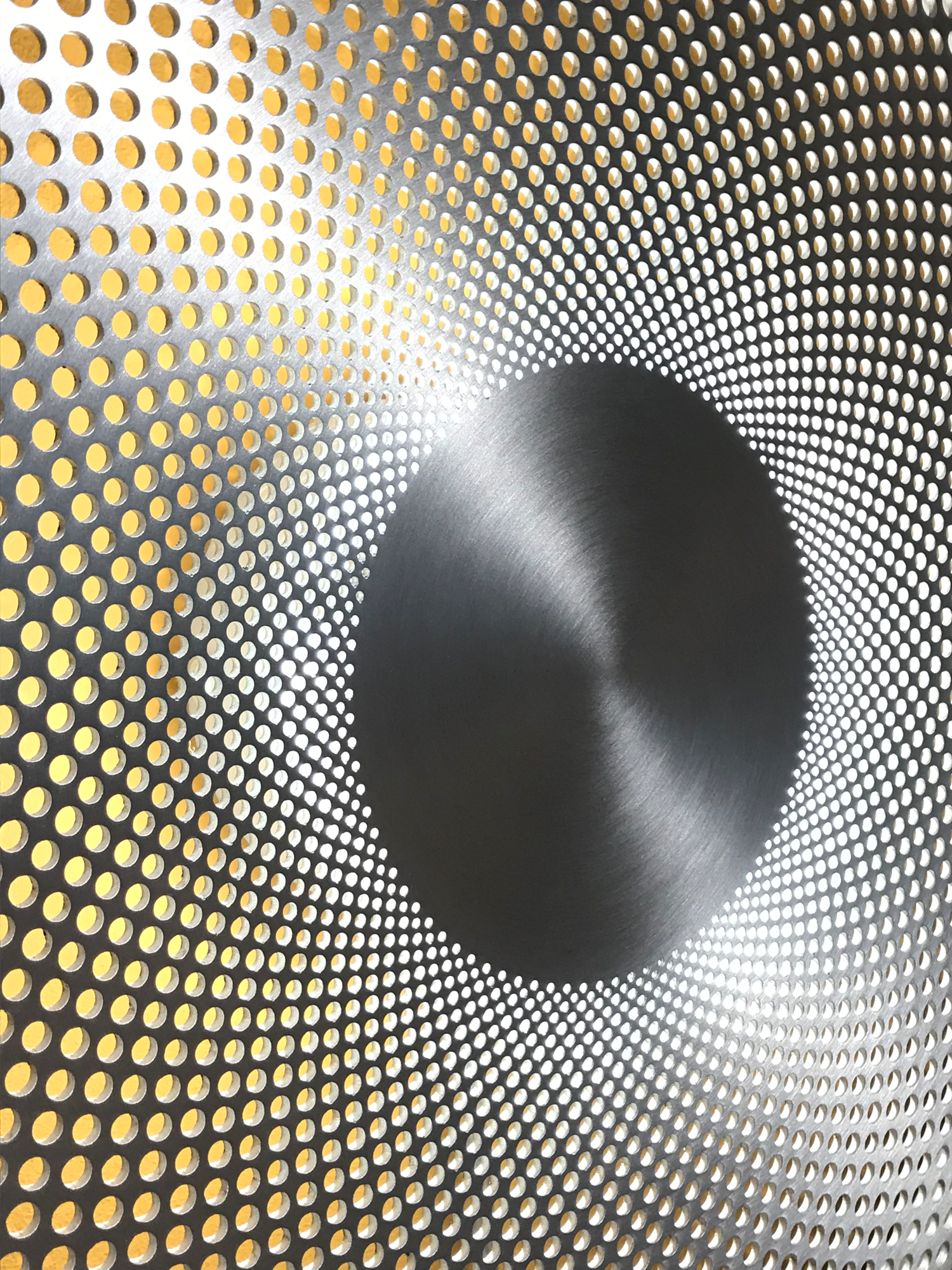 Glint Wandleuchte Metall Silber