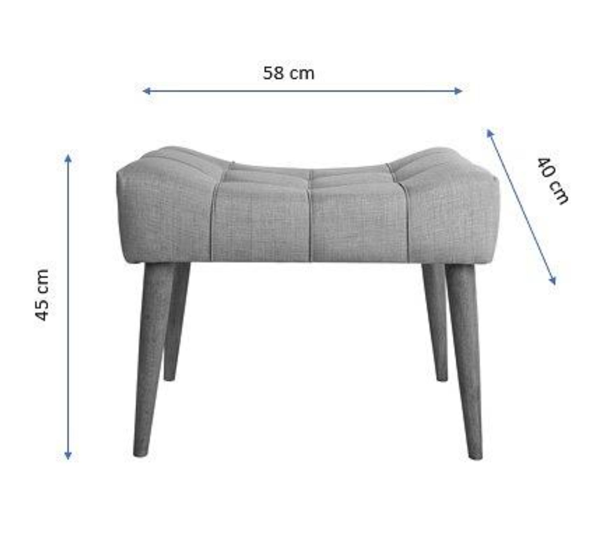 New Cool Pouf Rot