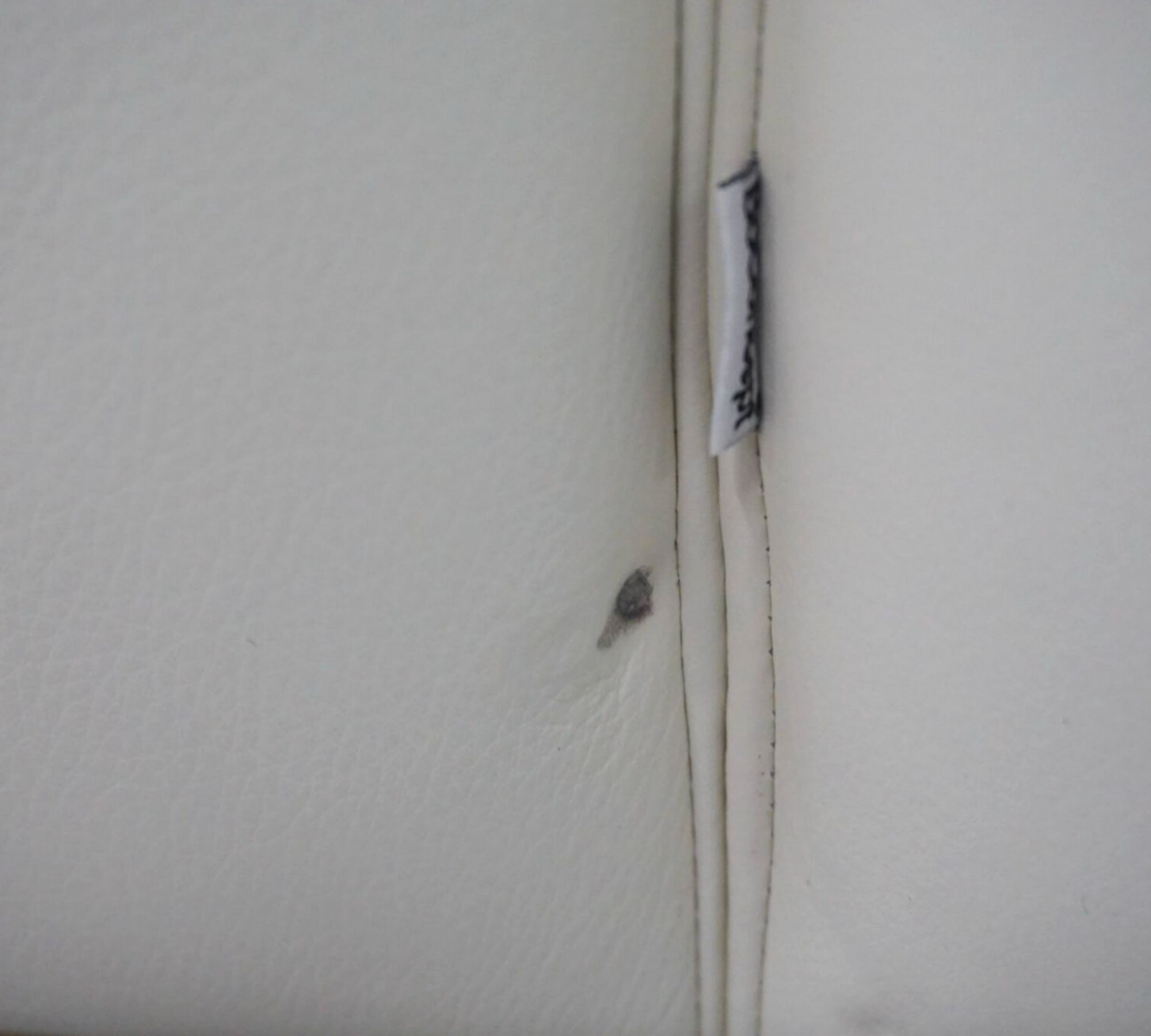 Bergamo Corner Sofa Salto-Leather 096 Snow White